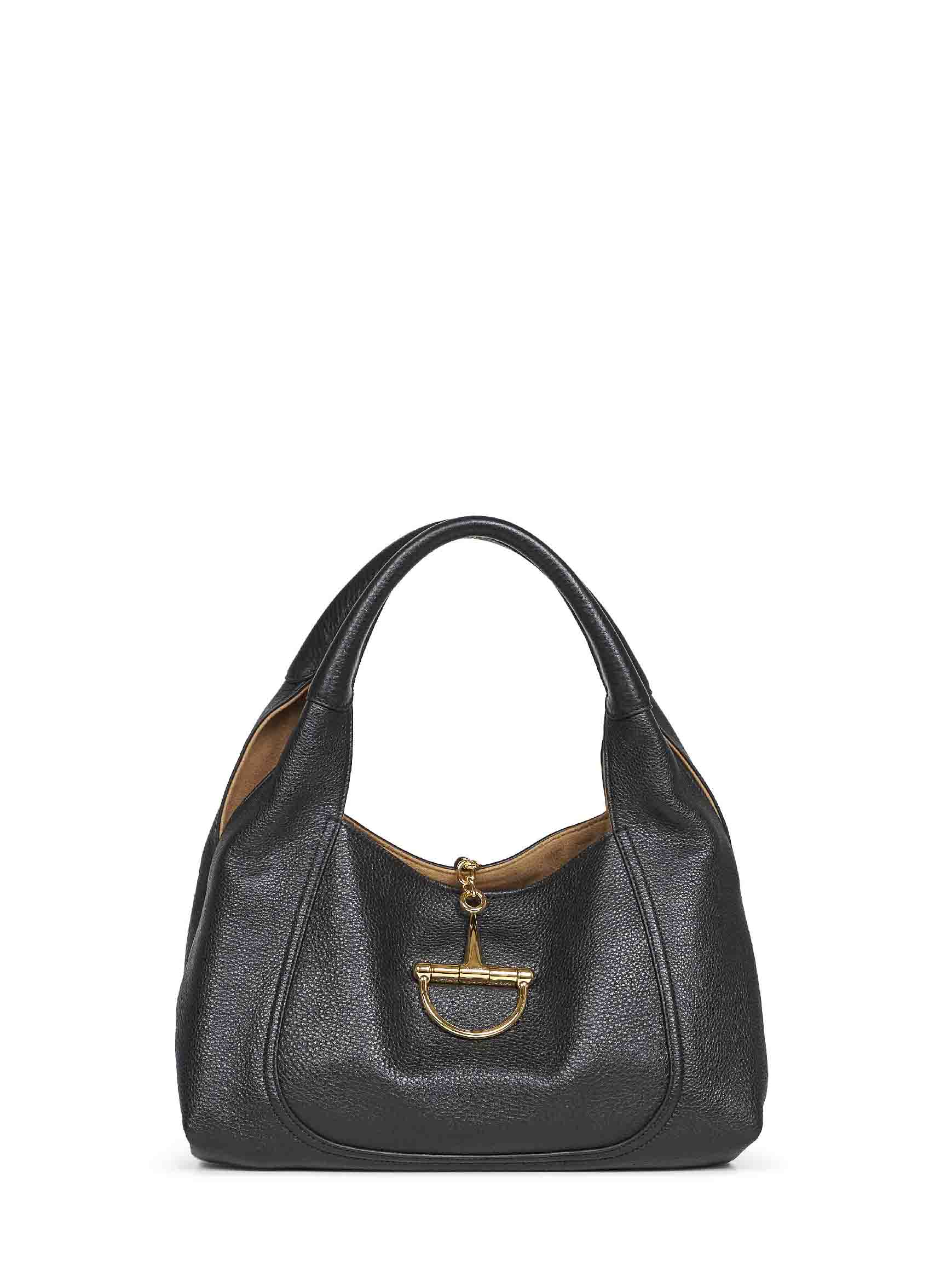 Gucci Women Black Gucci Softbit Shoulder Bag GUCCI