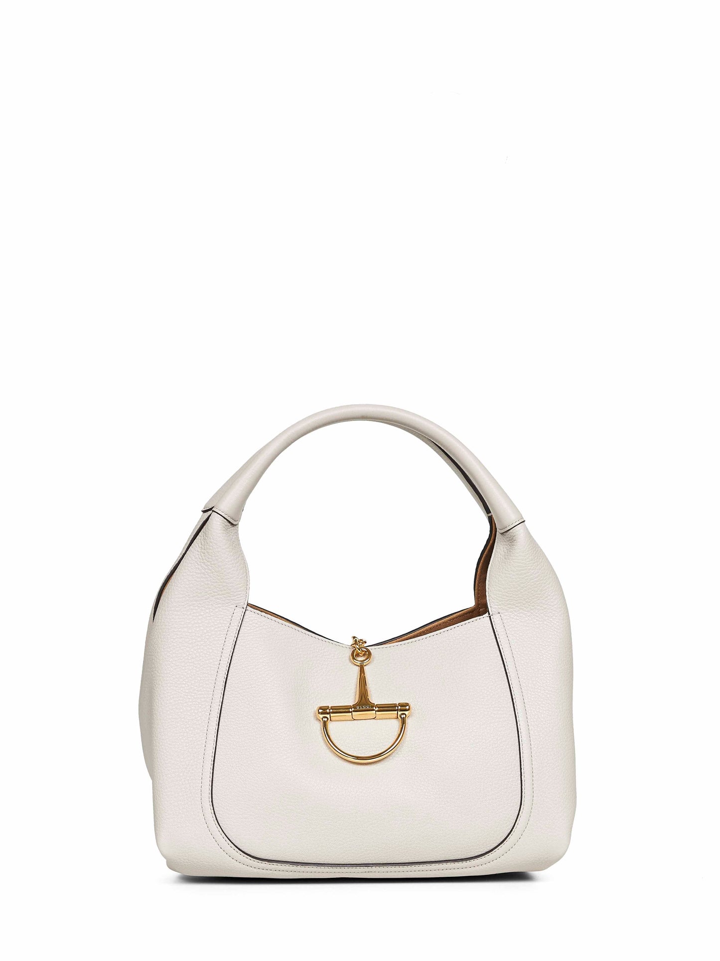 Gucci Women Light Grey Gucci Softbit Shoulder Bag GUCCI