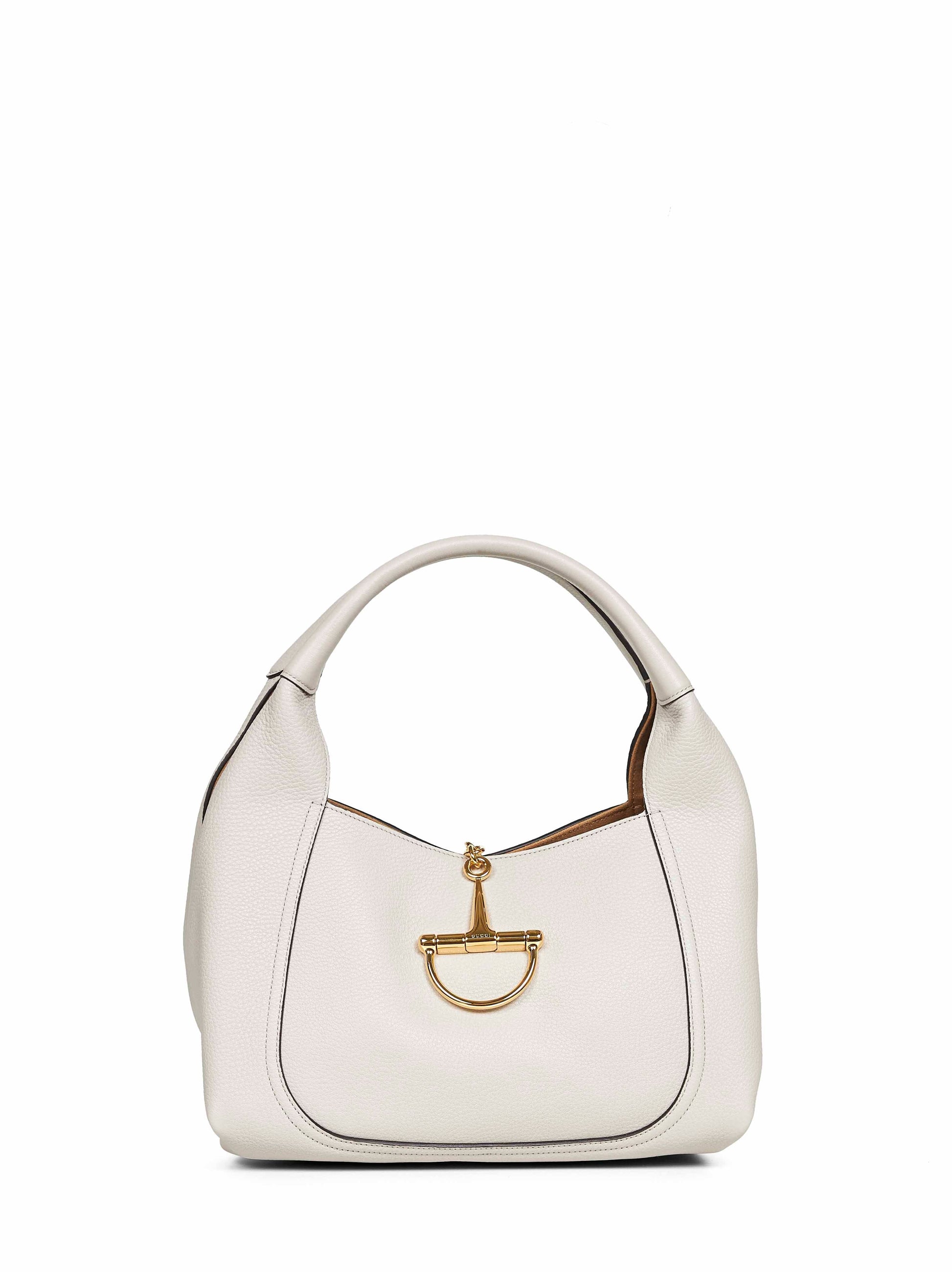 Gucci Women Light Grey Gucci Softbit Shoulder Bag GUCCI