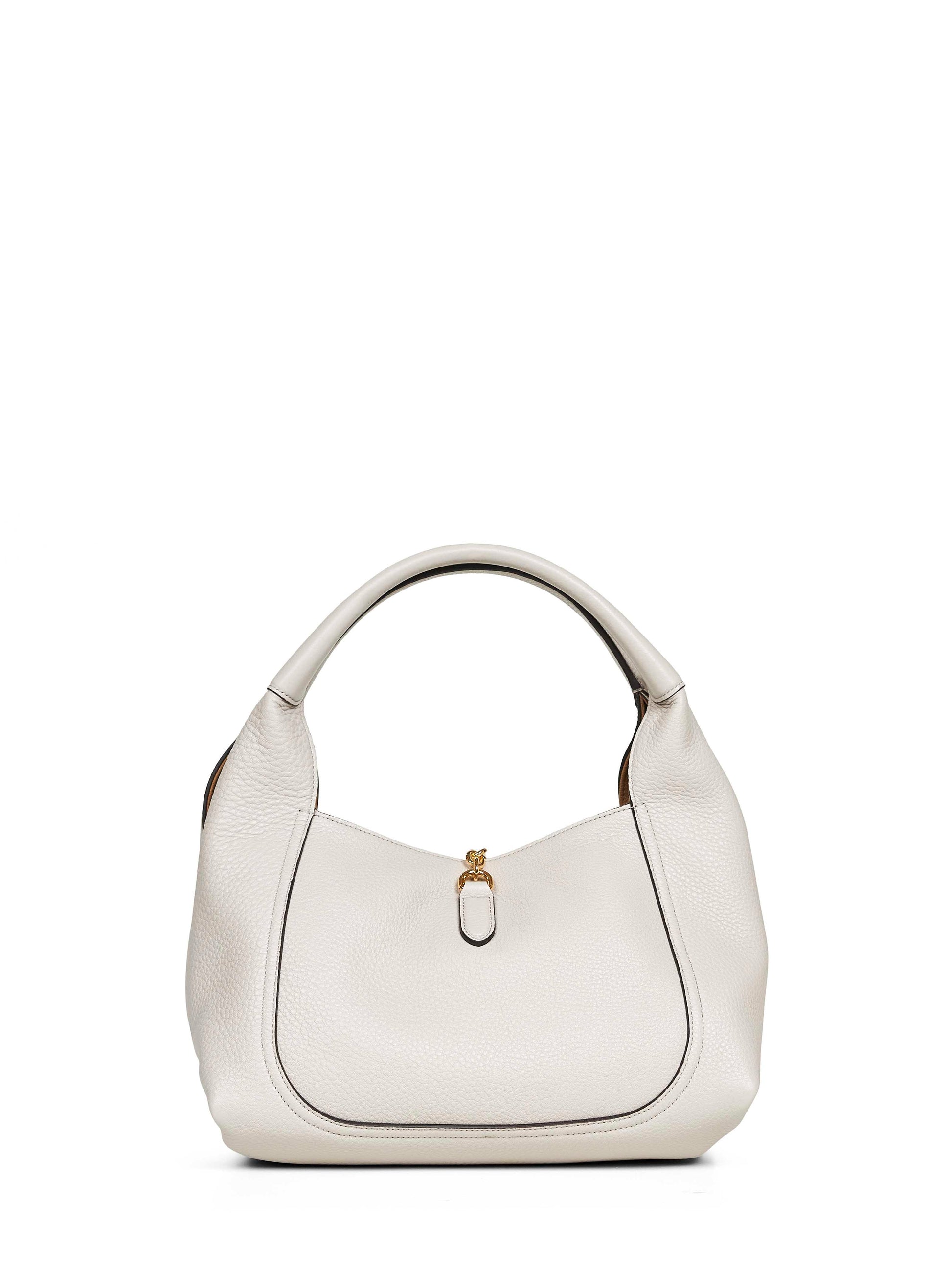 Gucci Women Light Grey Gucci Softbit Shoulder Bag GUCCI