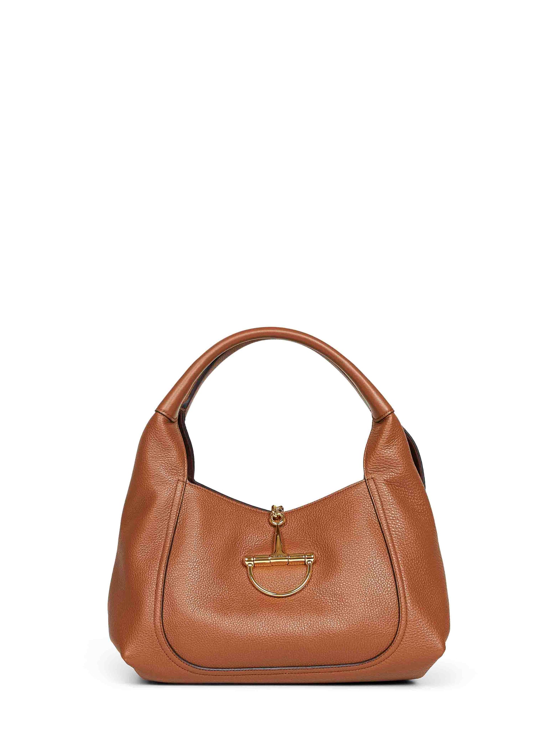 Gucci Women Brown Gucci Softbit Shoulder Bag GUCCI