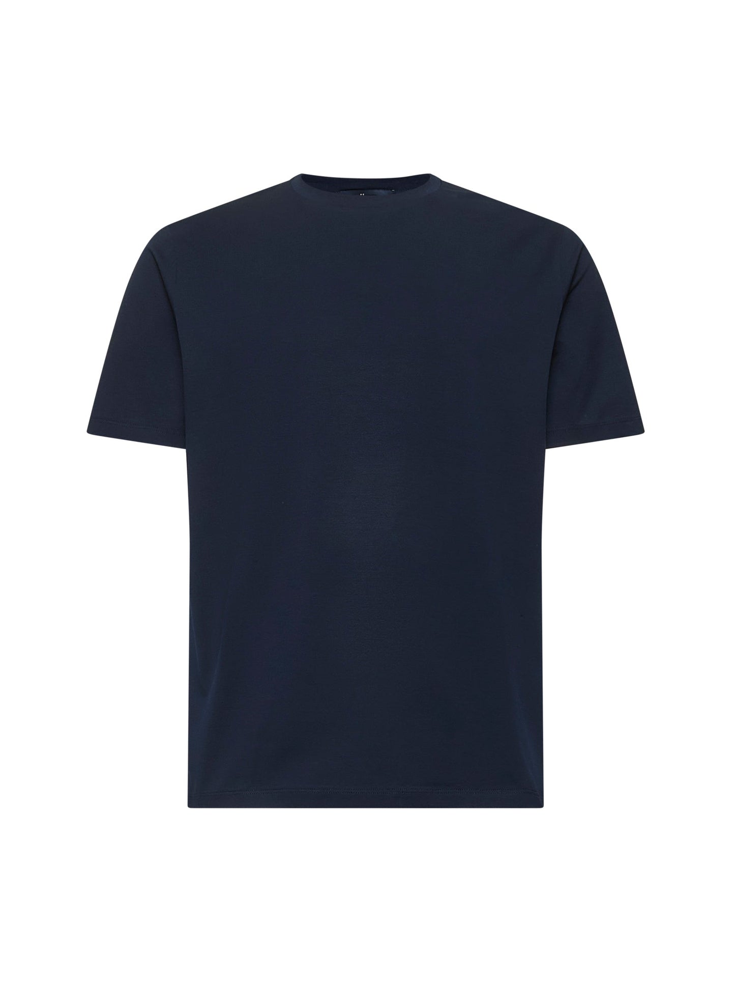 Herno Men Blue Superfine Cotton Stretch T-Shirt HERNO