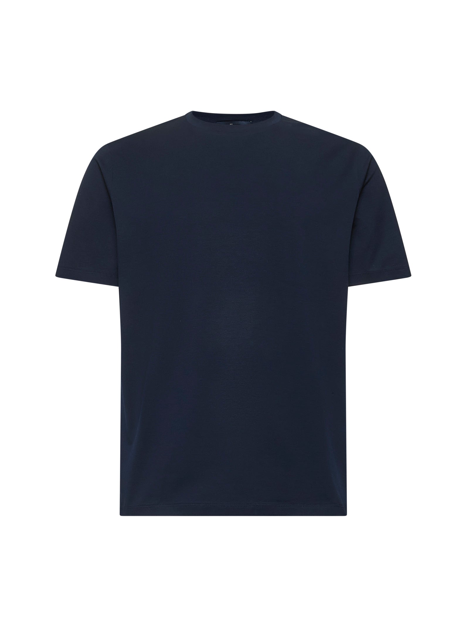 Herno Men Blue Superfine Cotton Stretch T-Shirt HERNO