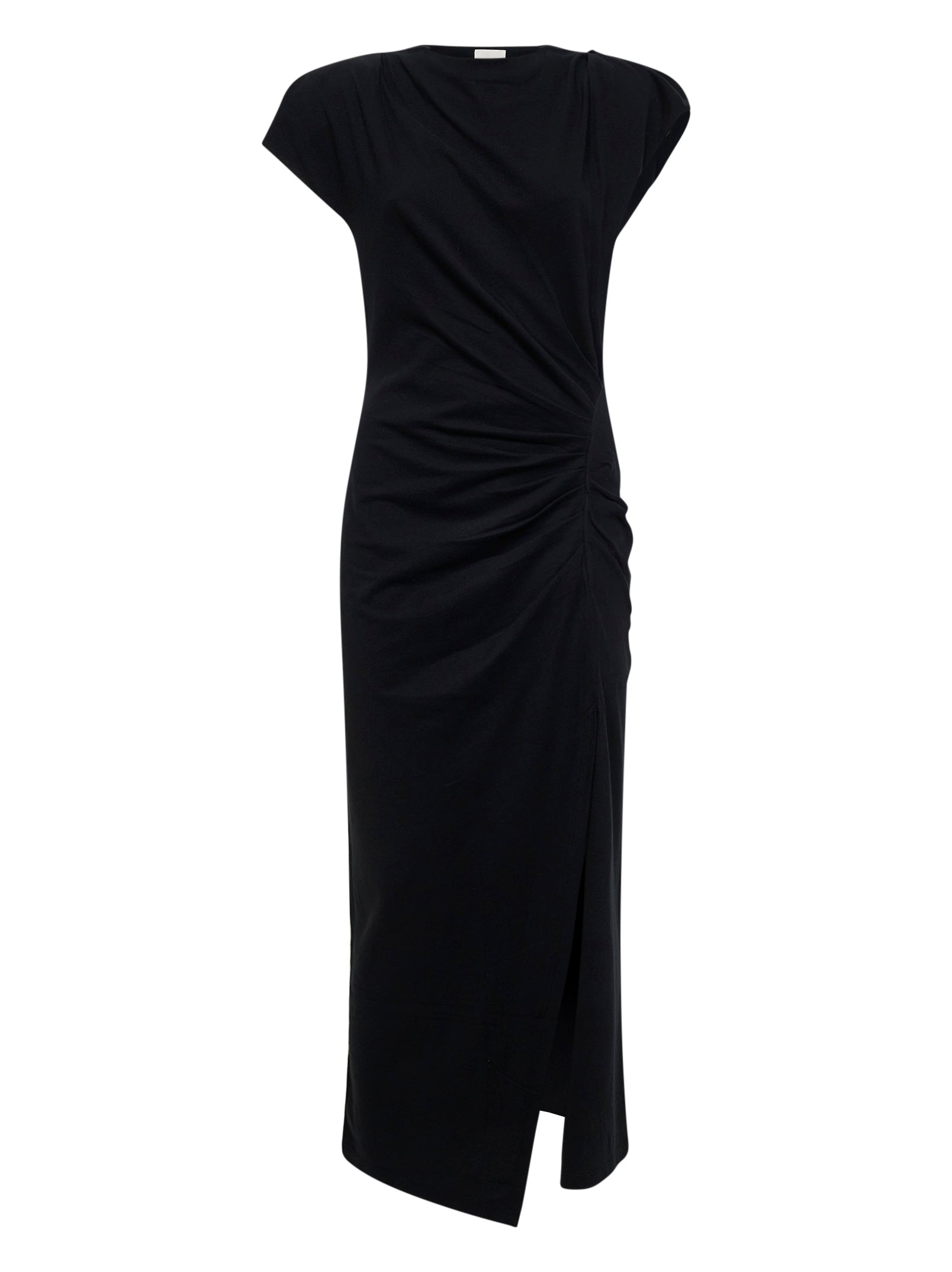 Isabel Marant Women Black Cotton Jersey Nadela Long Dress ISABEL MARANT