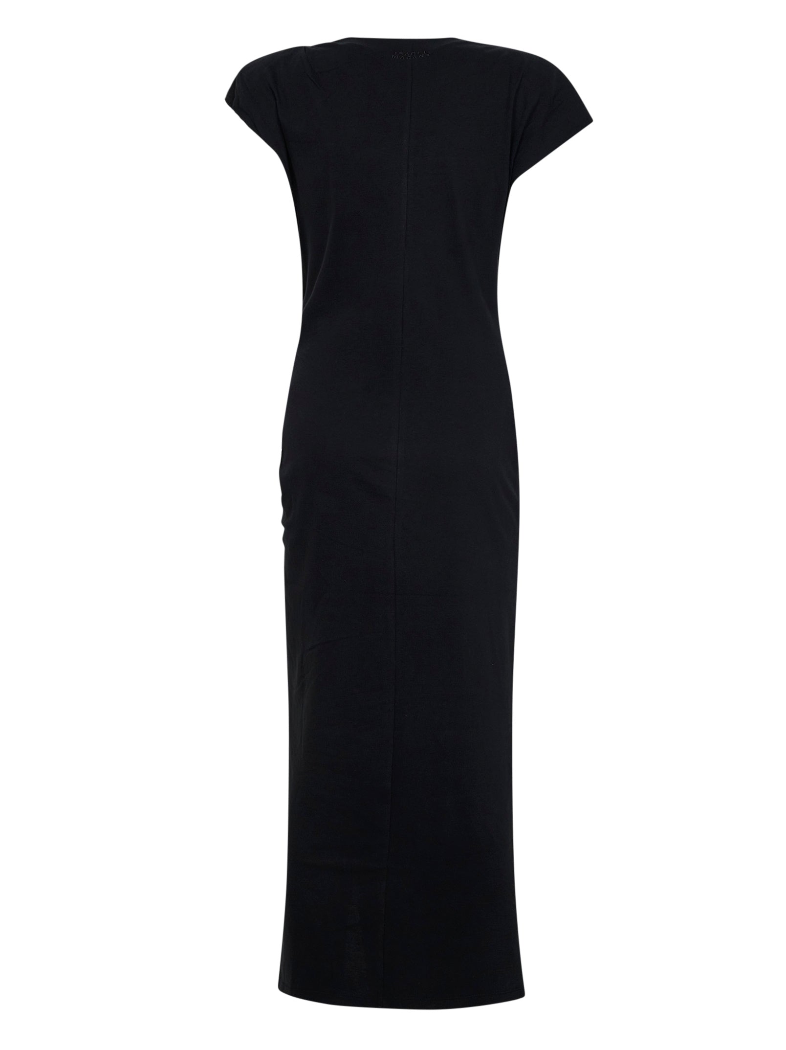 Isabel Marant Women Black Cotton Jersey Nadela Long Dress ISABEL MARANT