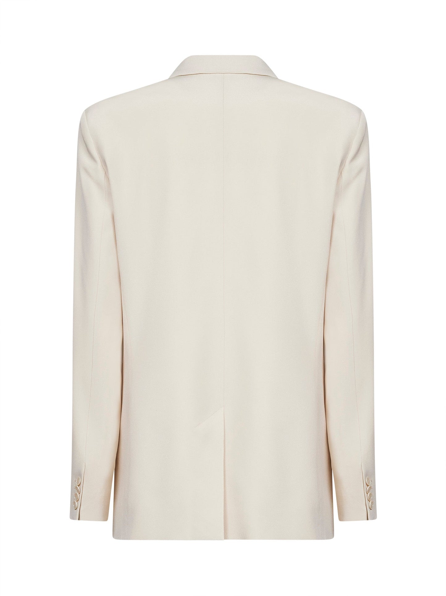 Isabel Marant Women Ecru Fluid Crepe Calie Double-Breasted Blazer ISABEL MARANT