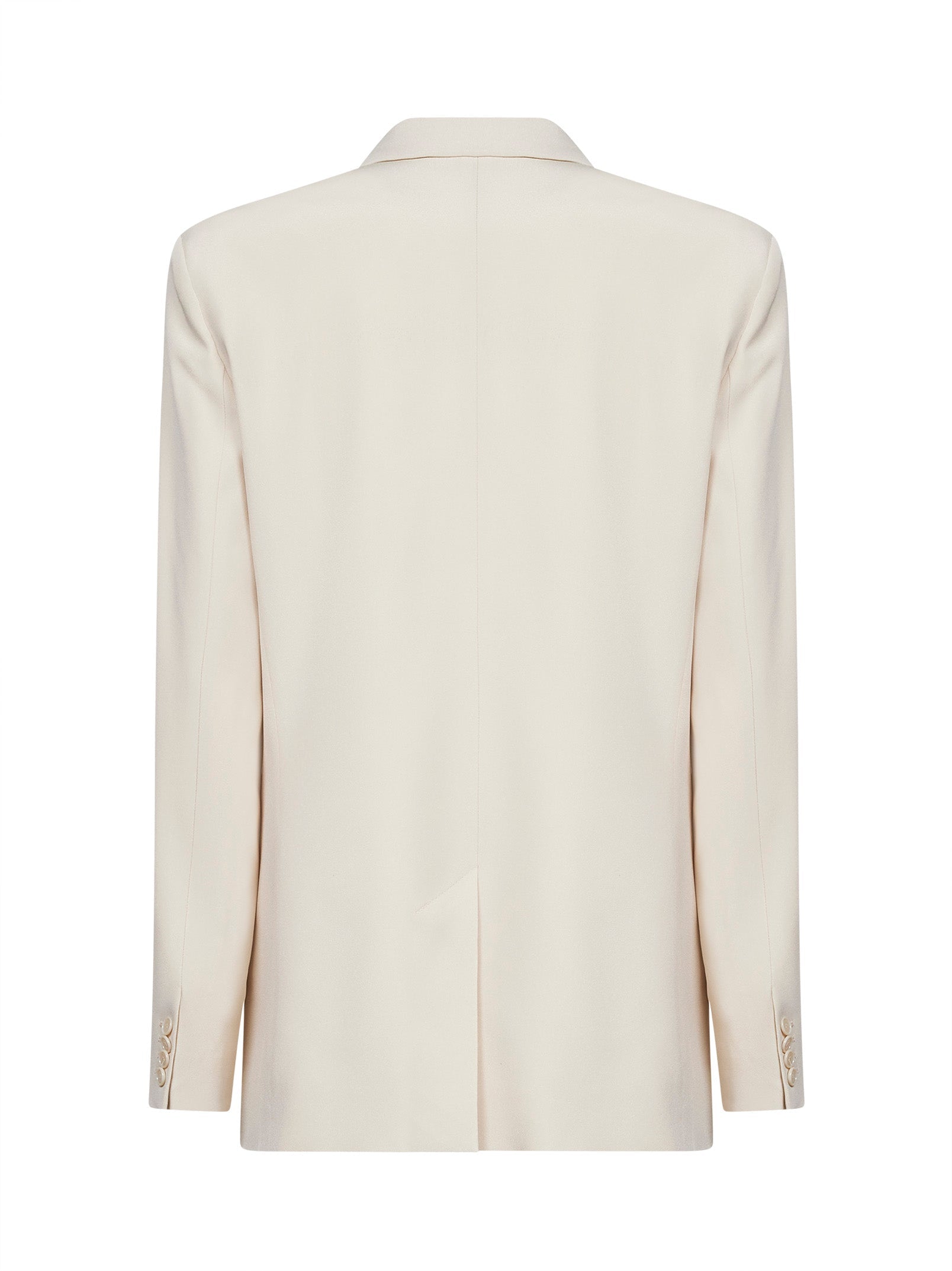 Isabel Marant Women Ecru Fluid Crepe Calie Double-Breasted Blazer ISABEL MARANT