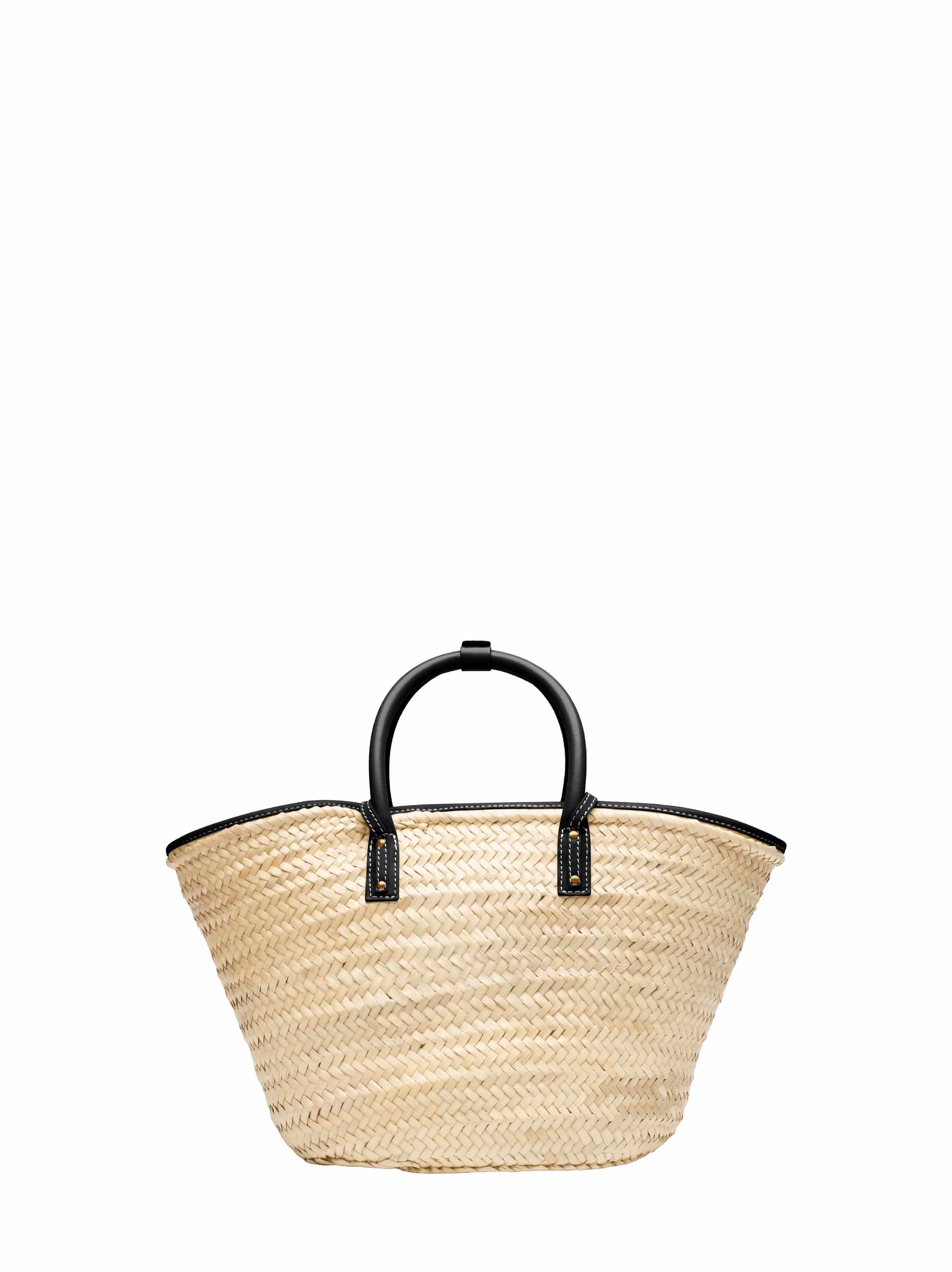 Jacquemus Women Black Soli Basket Beach Basket Bag JACQUEMUS