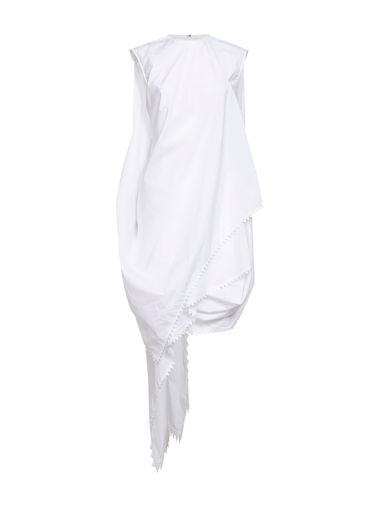 Jacquemus Women White The Traversin Layered Mini Dress JACQUEMUS