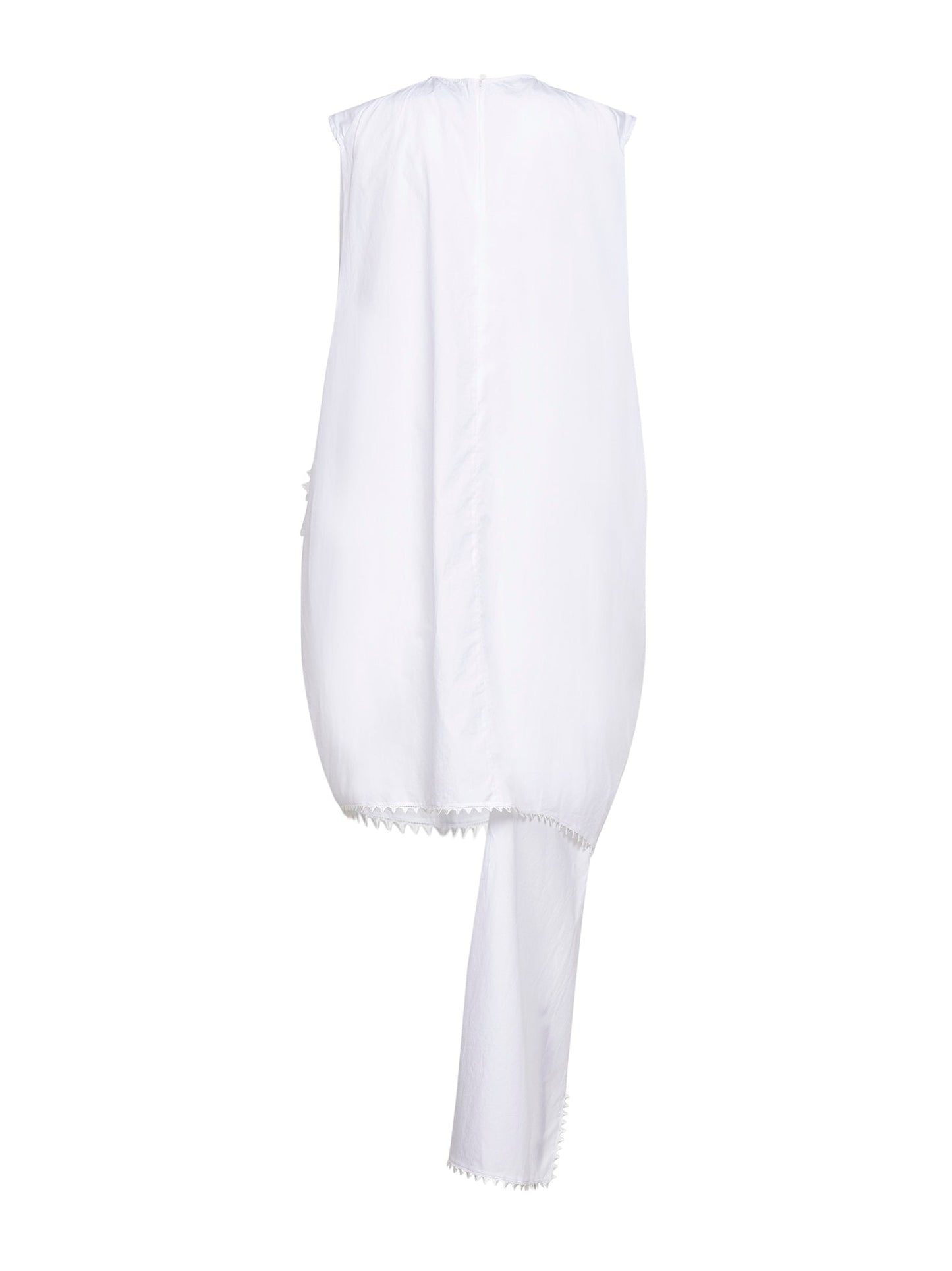 Jacquemus Women White The Traversin Layered Mini Dress JACQUEMUS