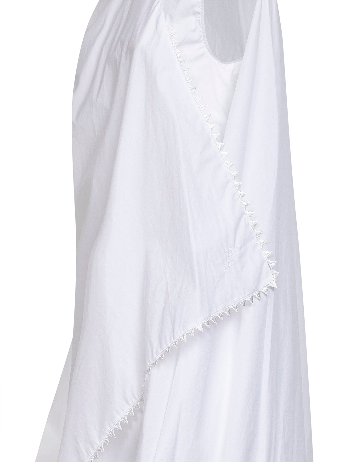 Jacquemus Women White The Traversin Layered Mini Dress JACQUEMUS