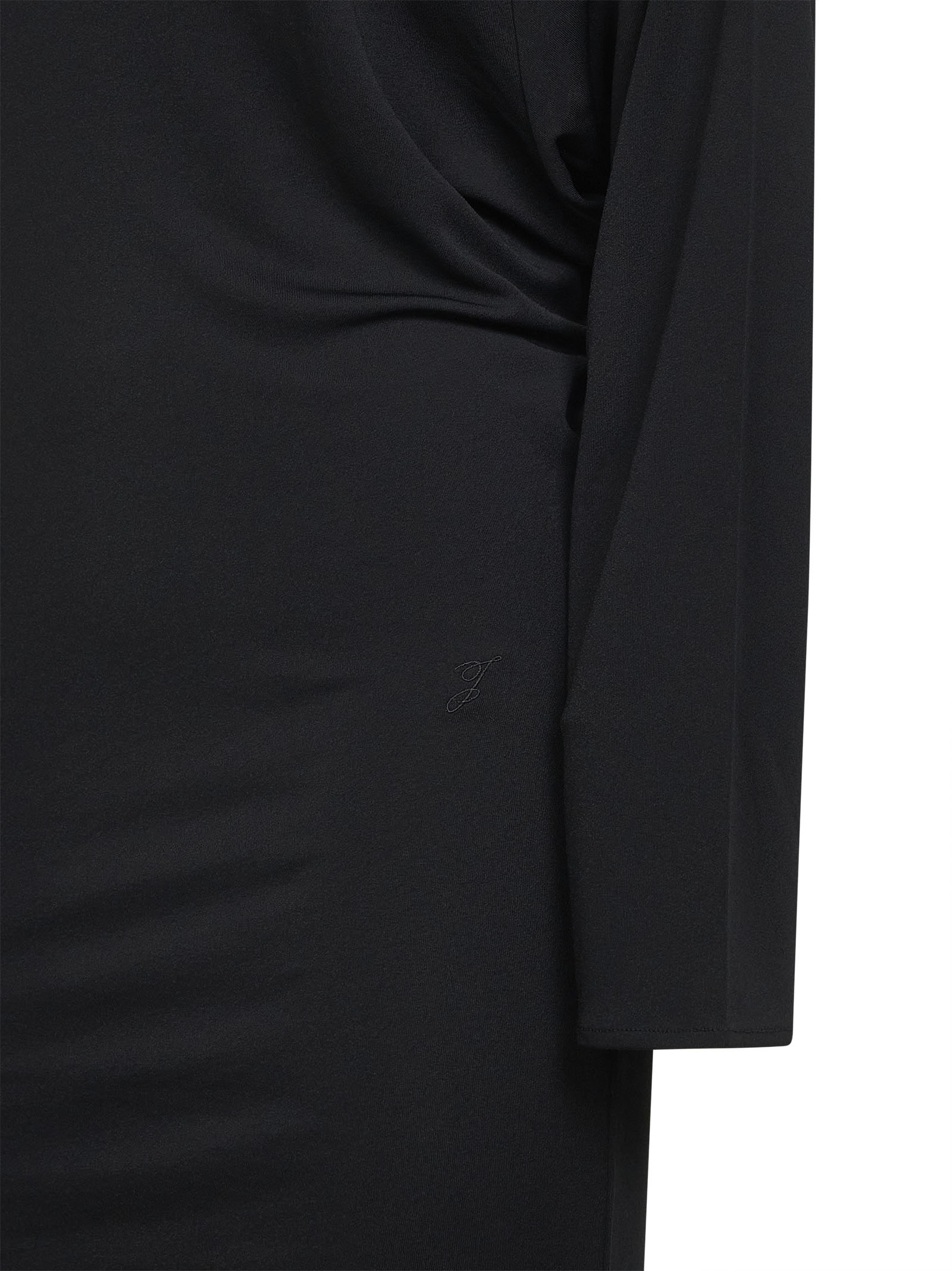 Jacquemus Women Black The Mistral Cowl-Back Mini Dress JACQUEMUS