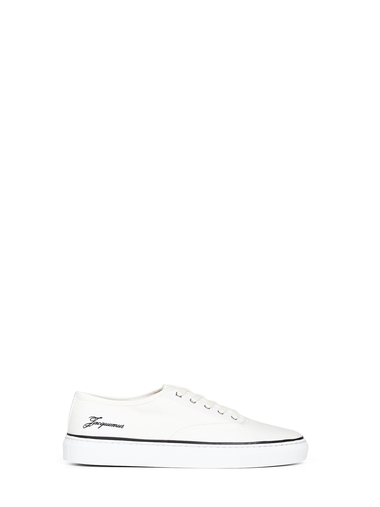 Jacquemus Men Ivory Canvas The Féfé Skate Sneakers JACQUEMUS