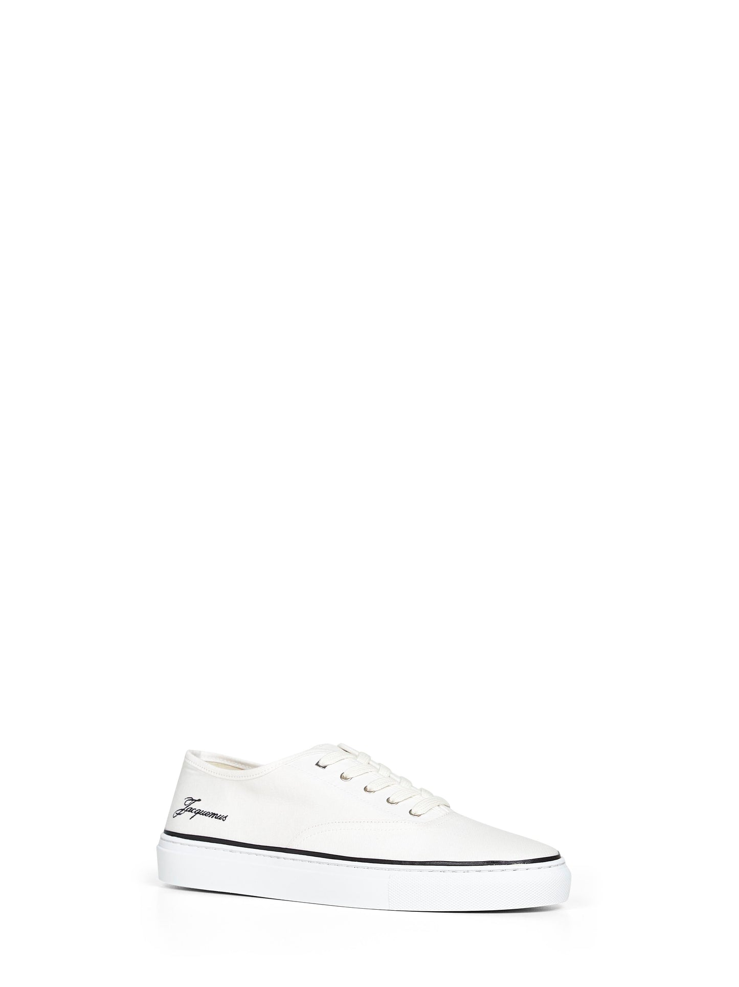 Jacquemus Men Ivory Canvas The Féfé Skate Sneakers JACQUEMUS