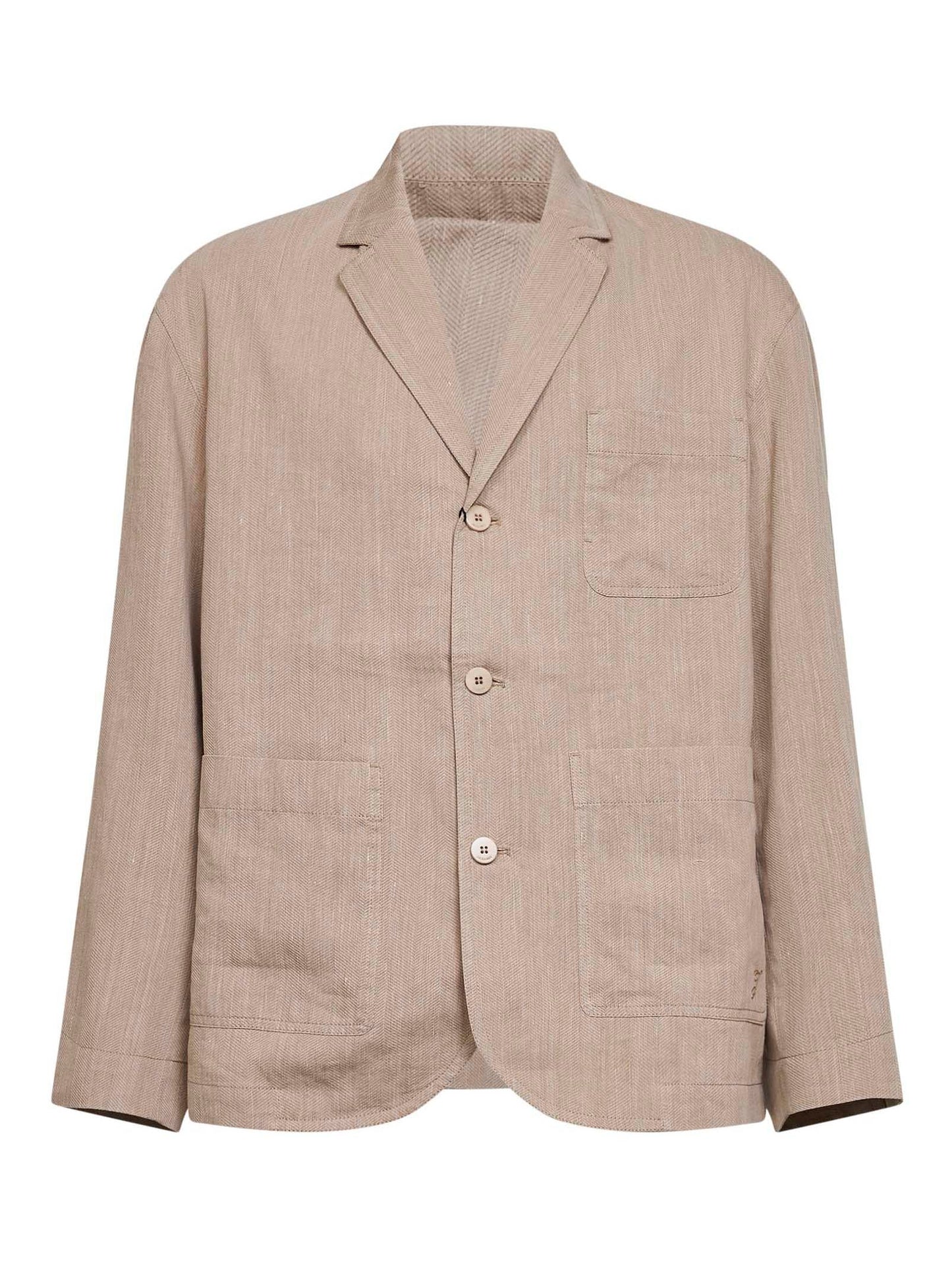 Jacquemus Men Beige The Pastro Unstructured Jacket JACQUEMUS