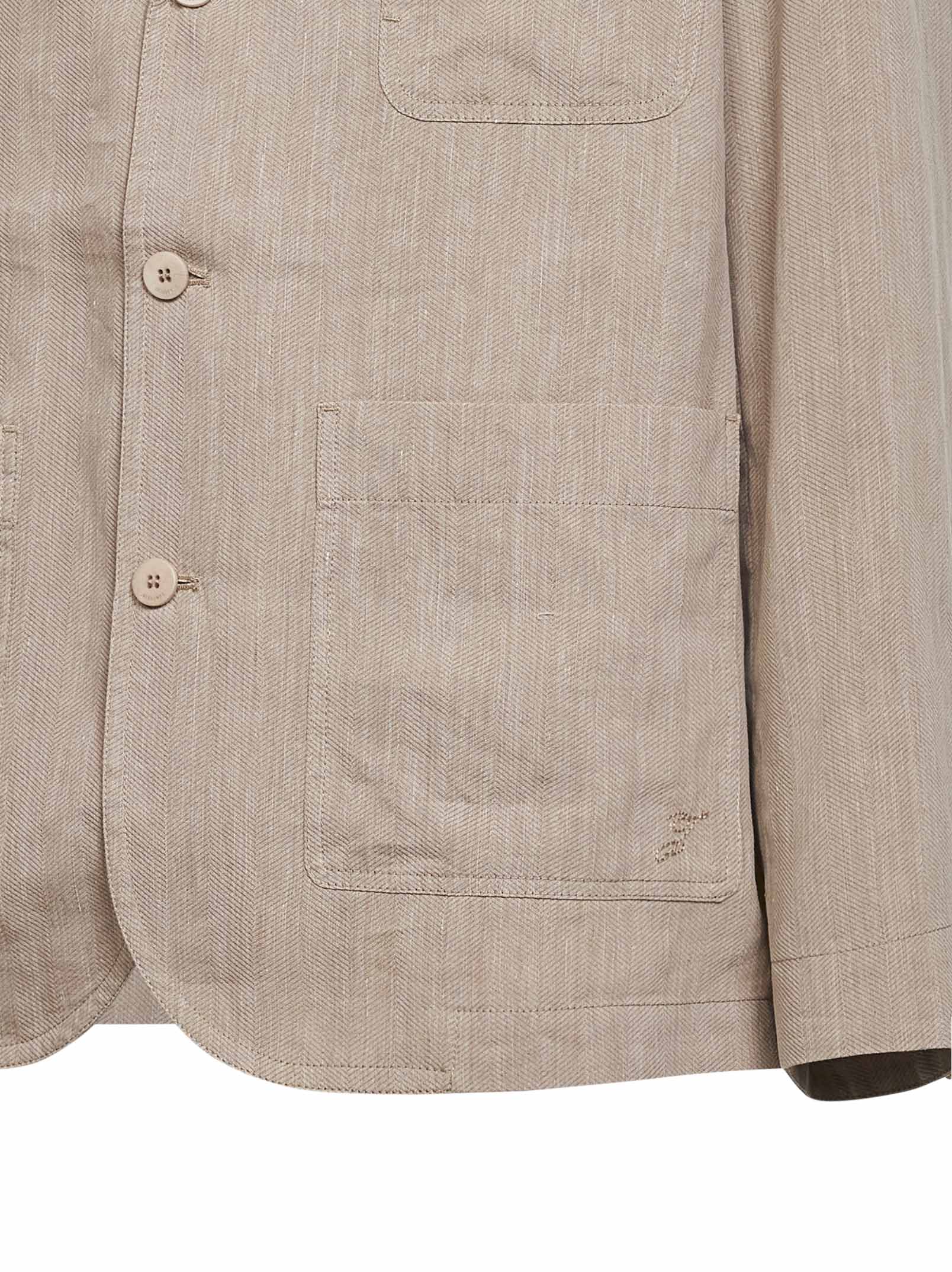 Jacquemus Men Beige The Pastro Unstructured Jacket JACQUEMUS