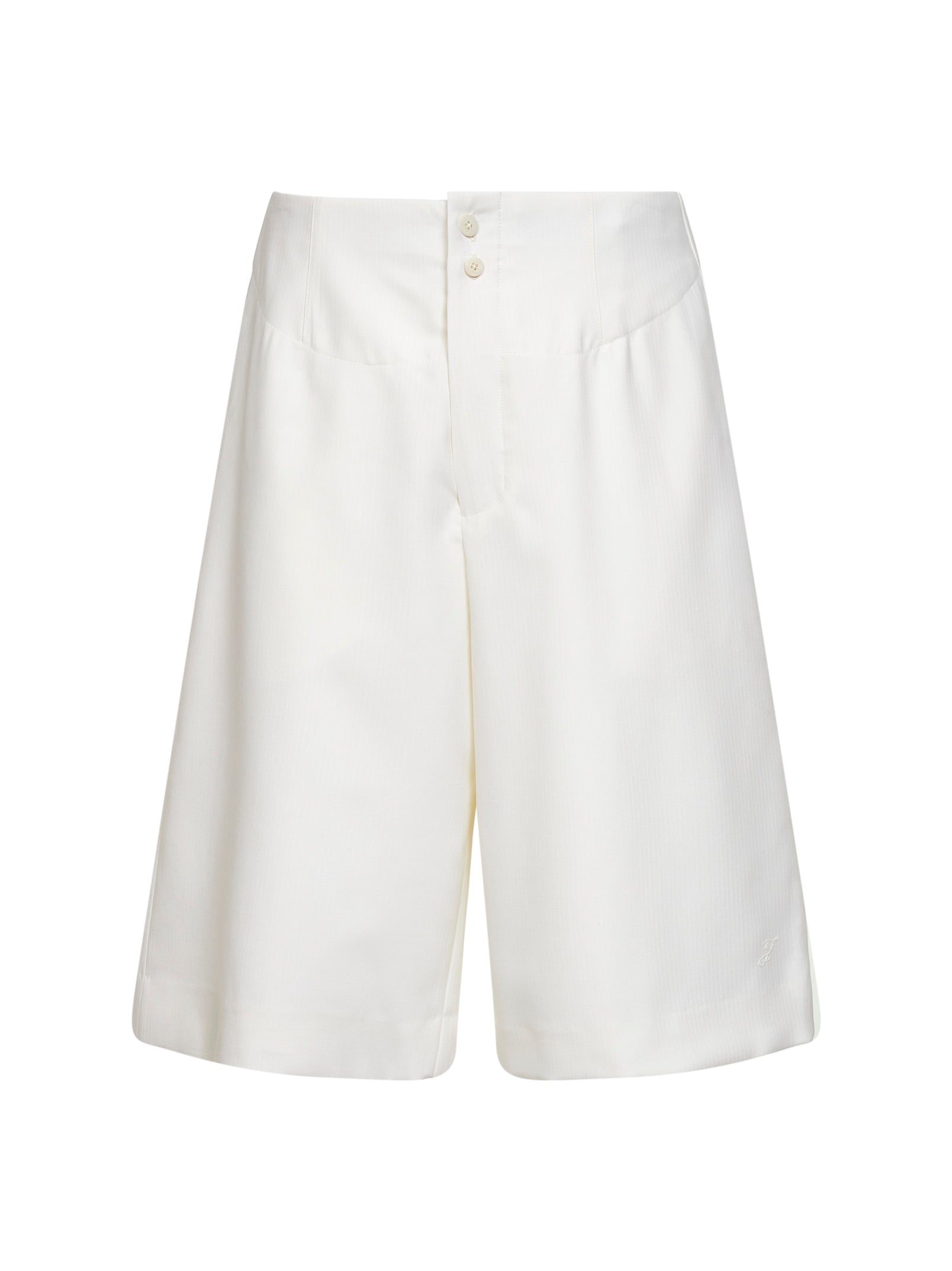 Jacquemus Men White The Moisson Tailored Bermuda Shorts JACQUEMUS