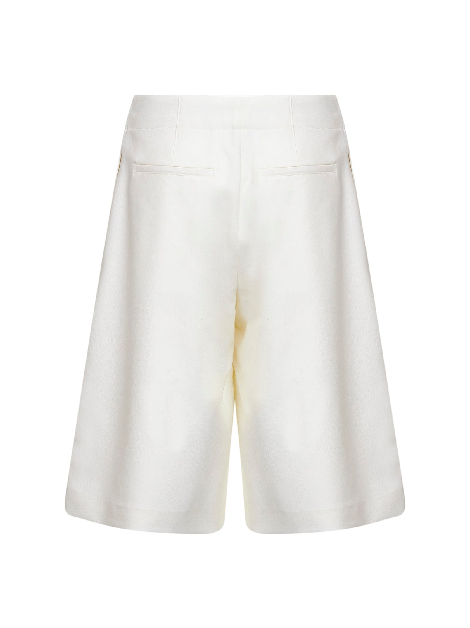 Jacquemus Men White The Moisson Tailored Bermuda Shorts JACQUEMUS