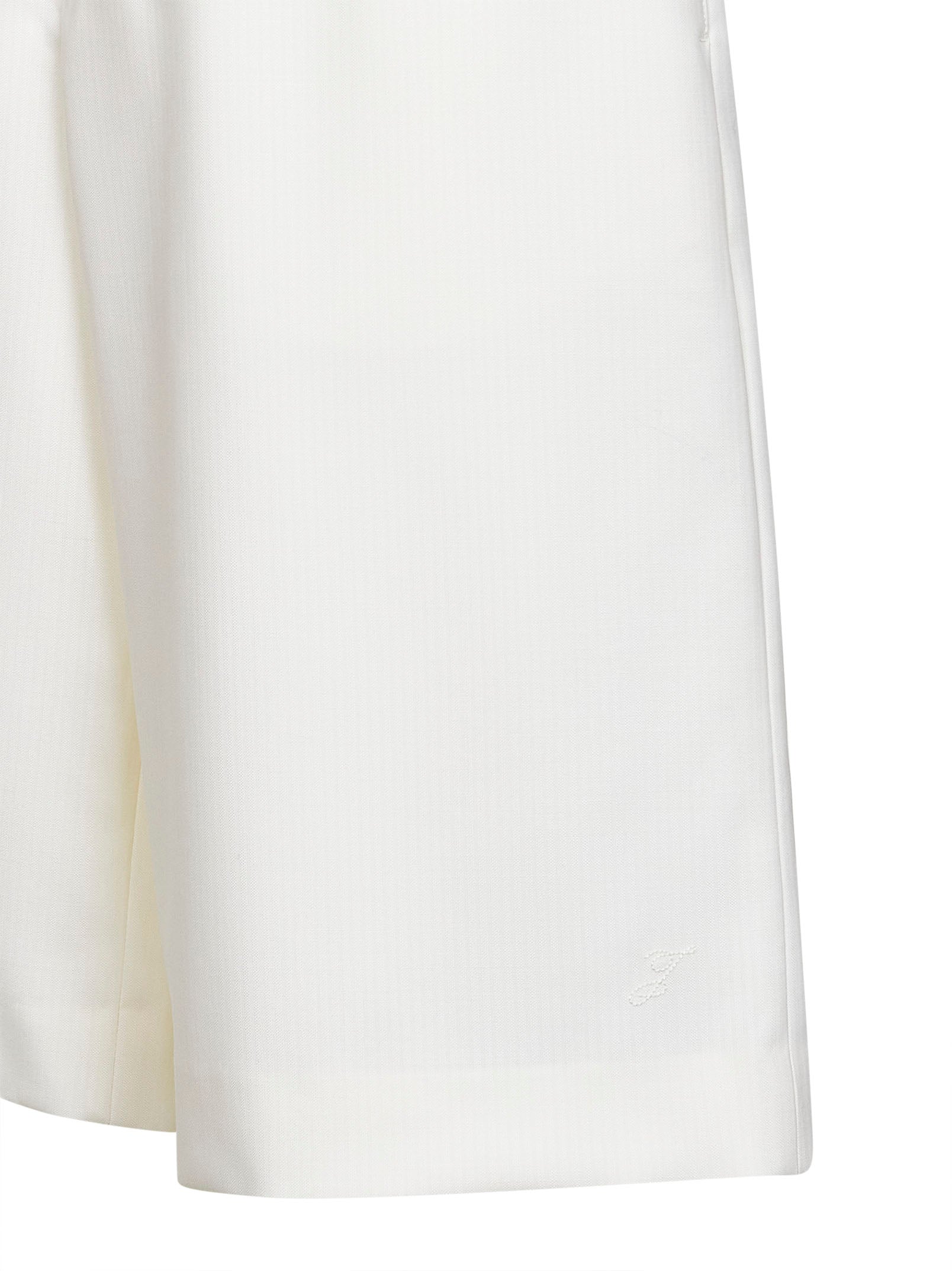Jacquemus Men White The Moisson Tailored Bermuda Shorts JACQUEMUS