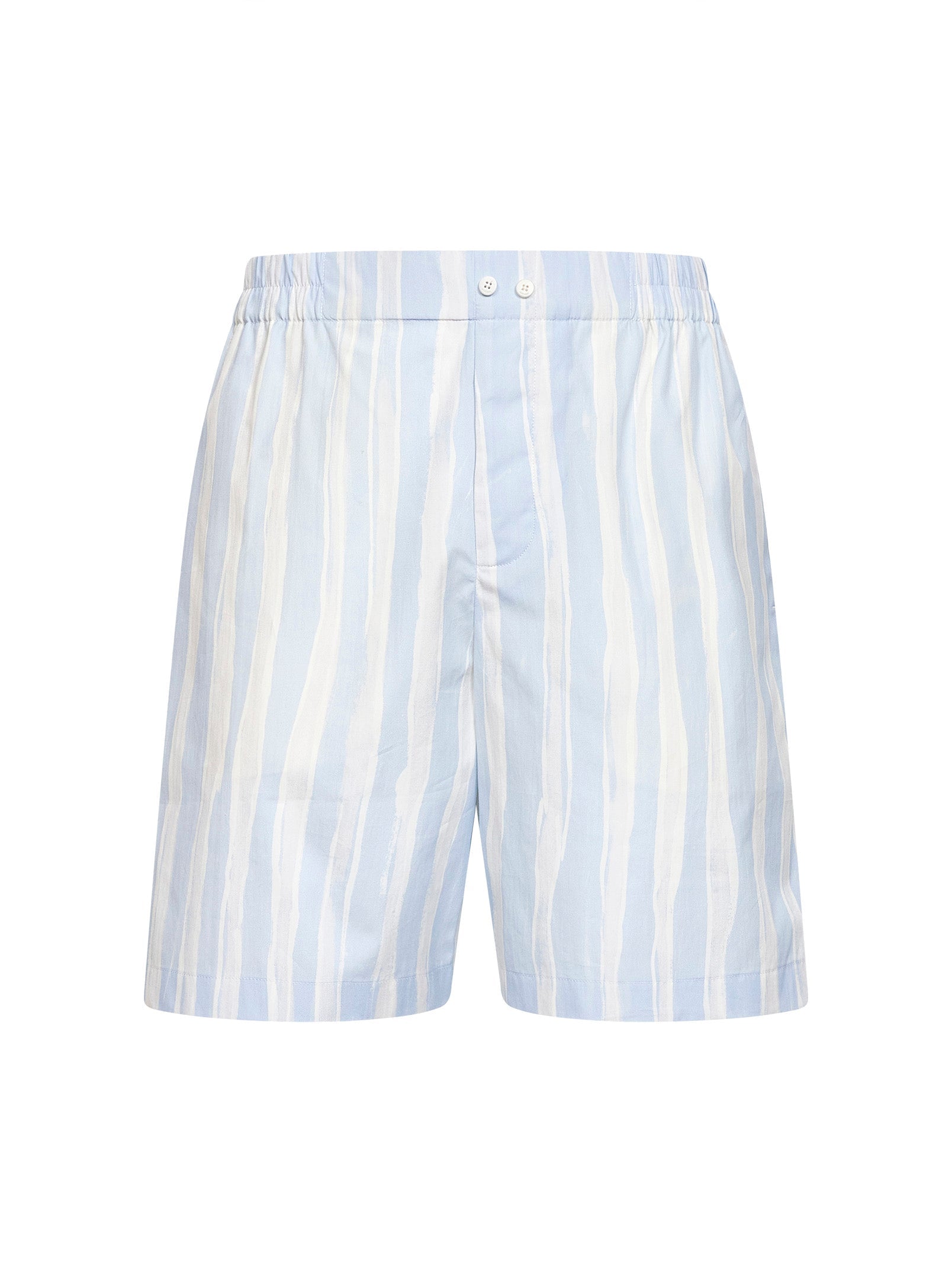 Jacquemus Men Striped Gouache-Printed The Caleçon Boxer Shorts JACQUEMUS