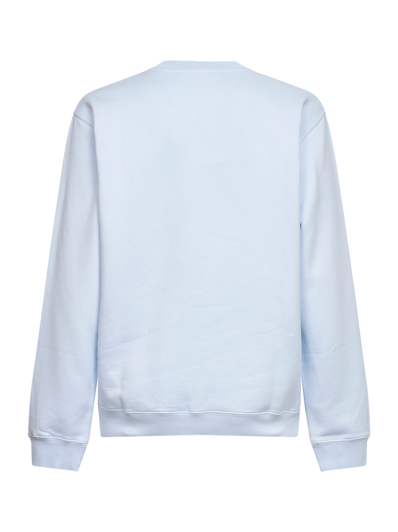 Jacquemus Men Light Blue Organic Cotton Fleece The Gros Grain Sweatshirt JACQUEMUS