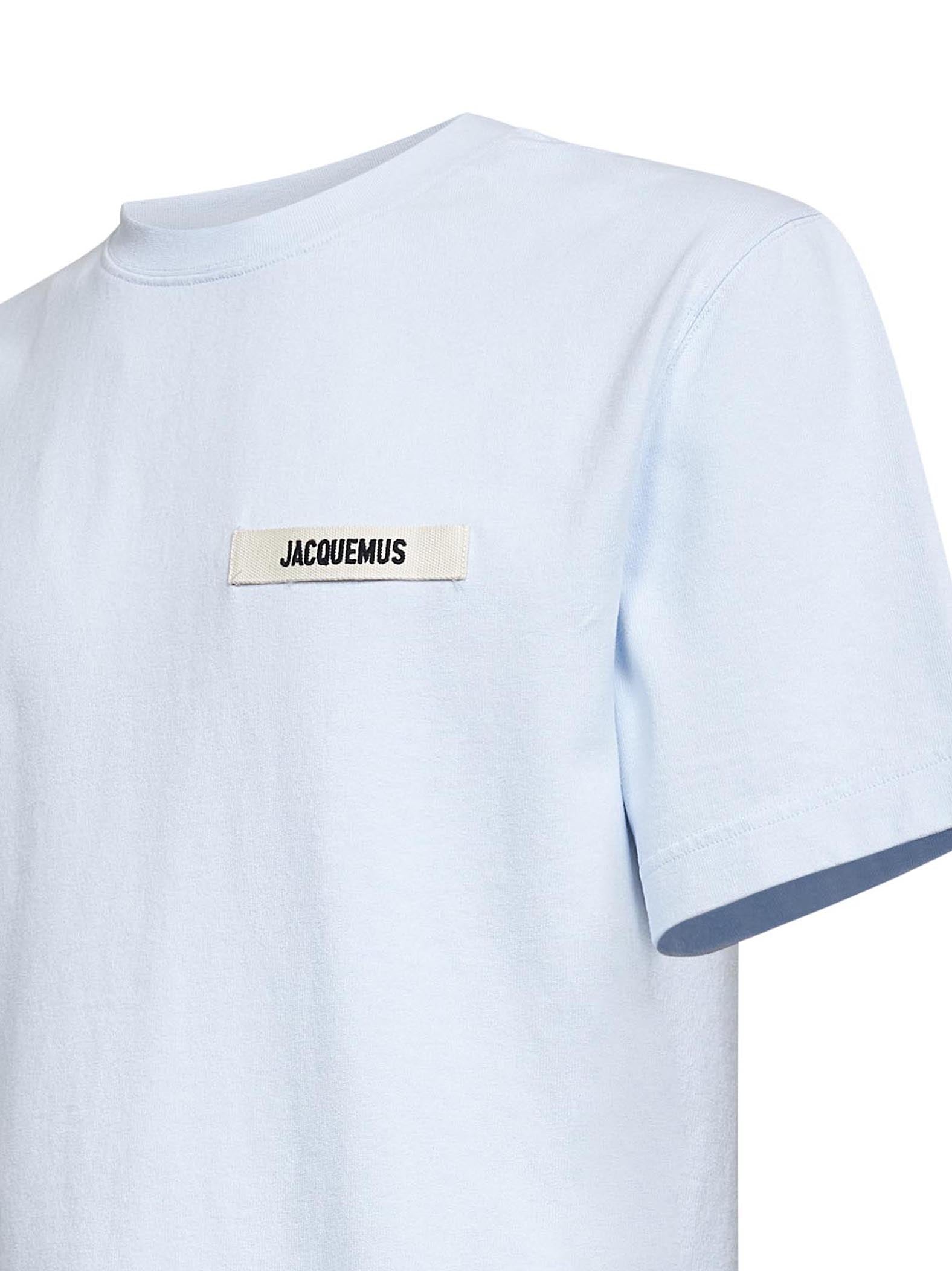 Jacquemus Men Light Blue The Gros Grain T-Shirt JACQUEMUS