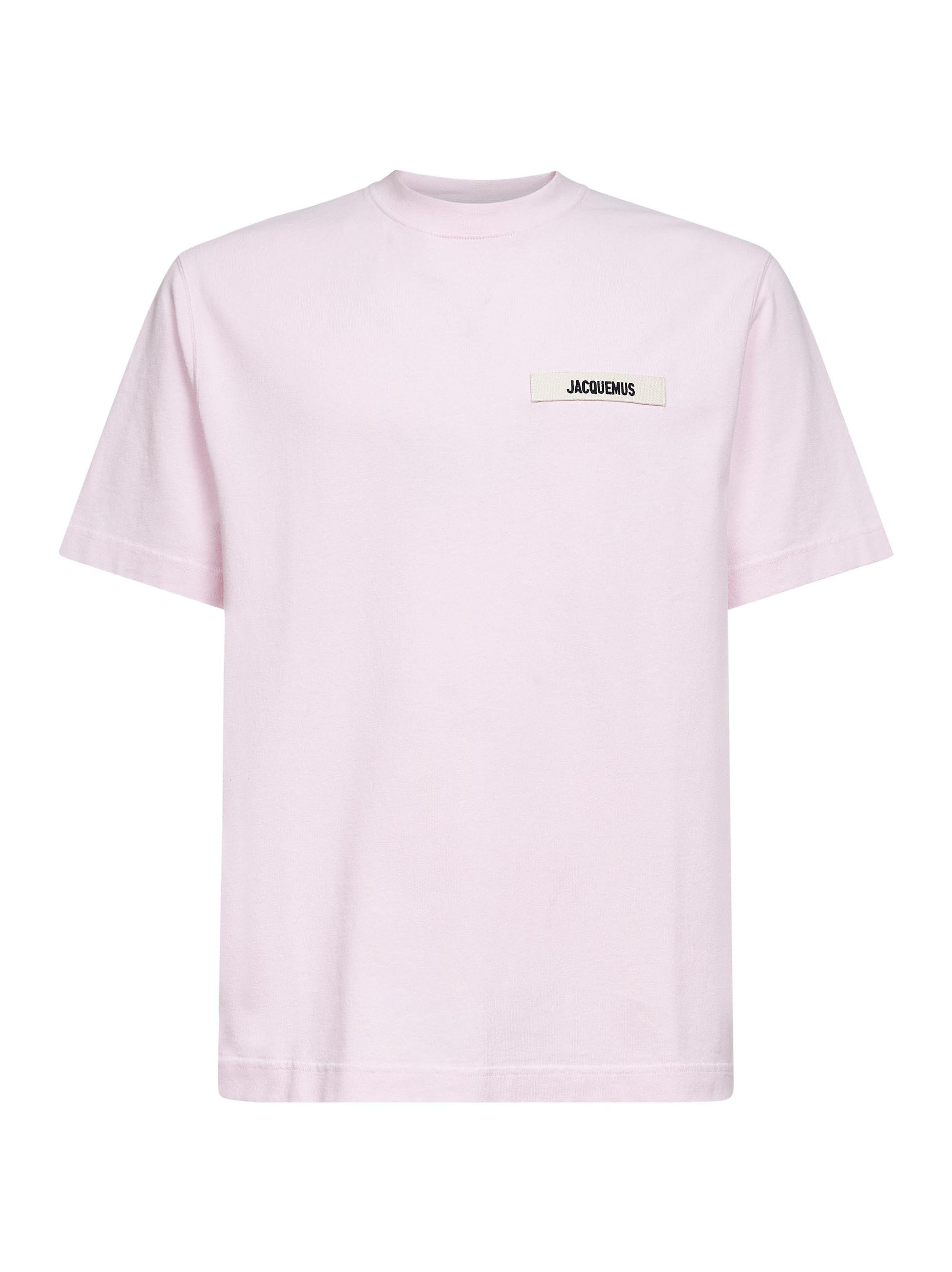 Jacquemus Men Pink The Gros Grain T-Shirt JACQUEMUS