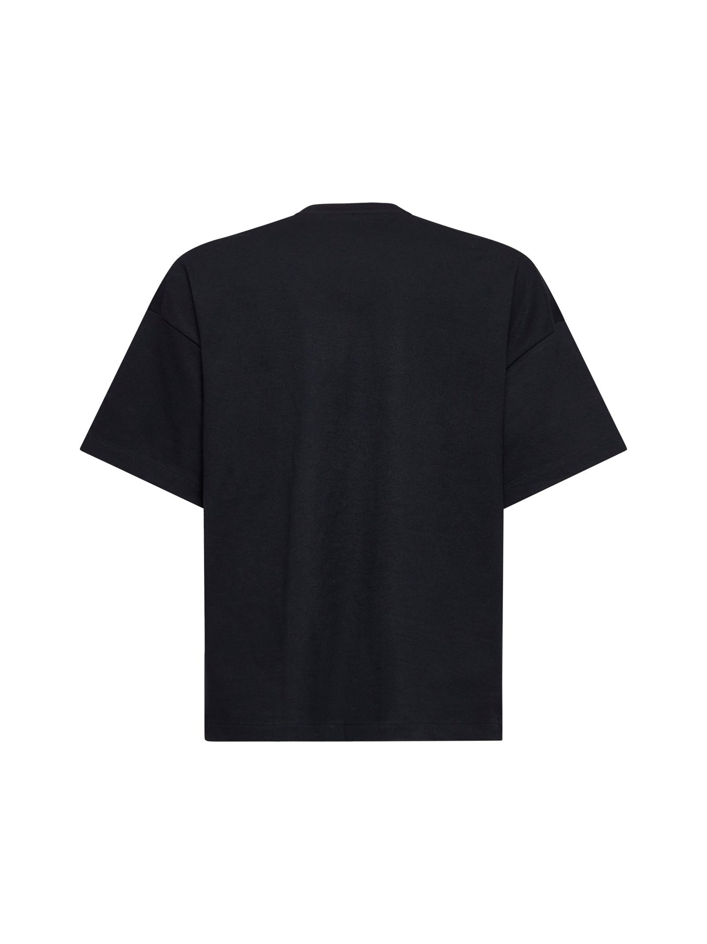 Jil Sander Men Black Printed Logo T-Shirt JIL SANDER
