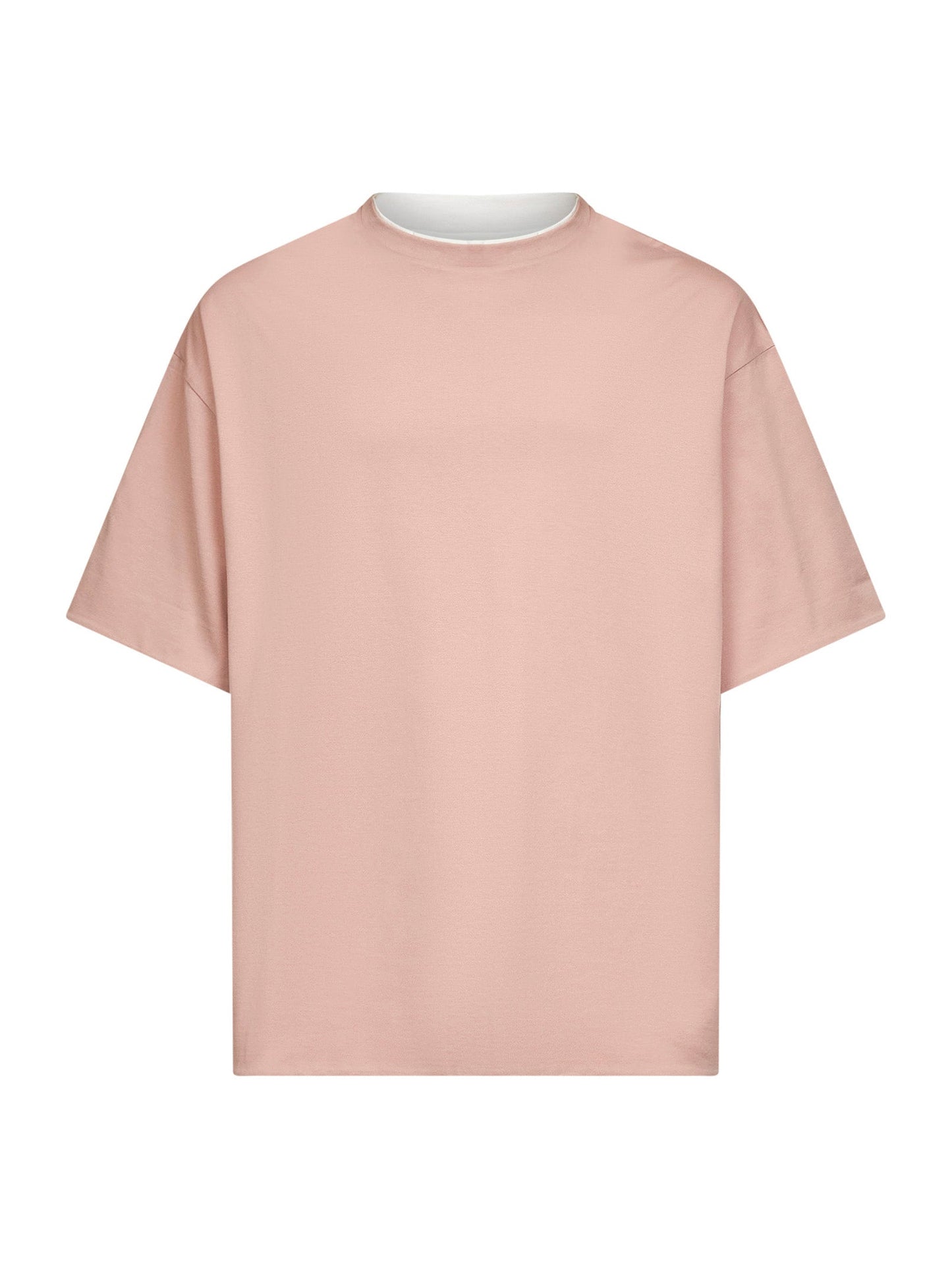 Jil Sander Men Two-Tone Compact Jersey Reversible T-Shirt JIL SANDER