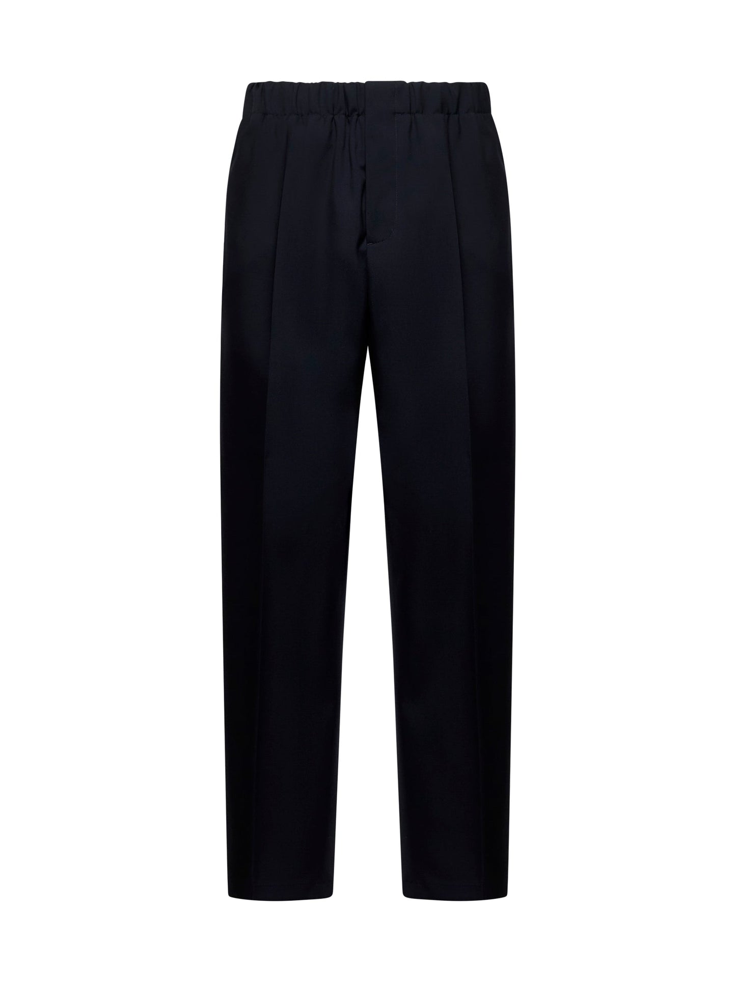 Jil Sander Men Blue Gabardine Tapered Trousers JIL SANDER
