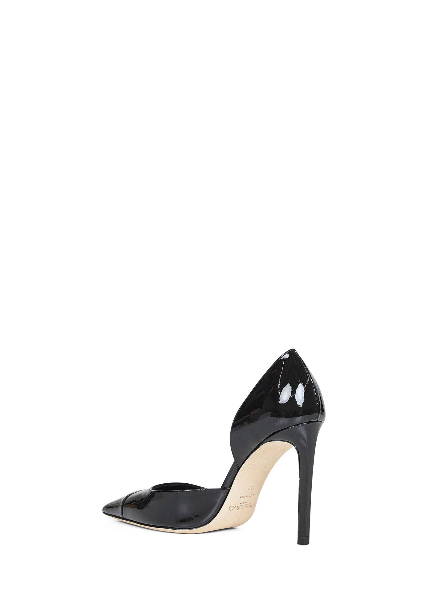 Jimmy Choo Women Black Patent Leather Brigitte 100 Pumps JIMMY CHOO