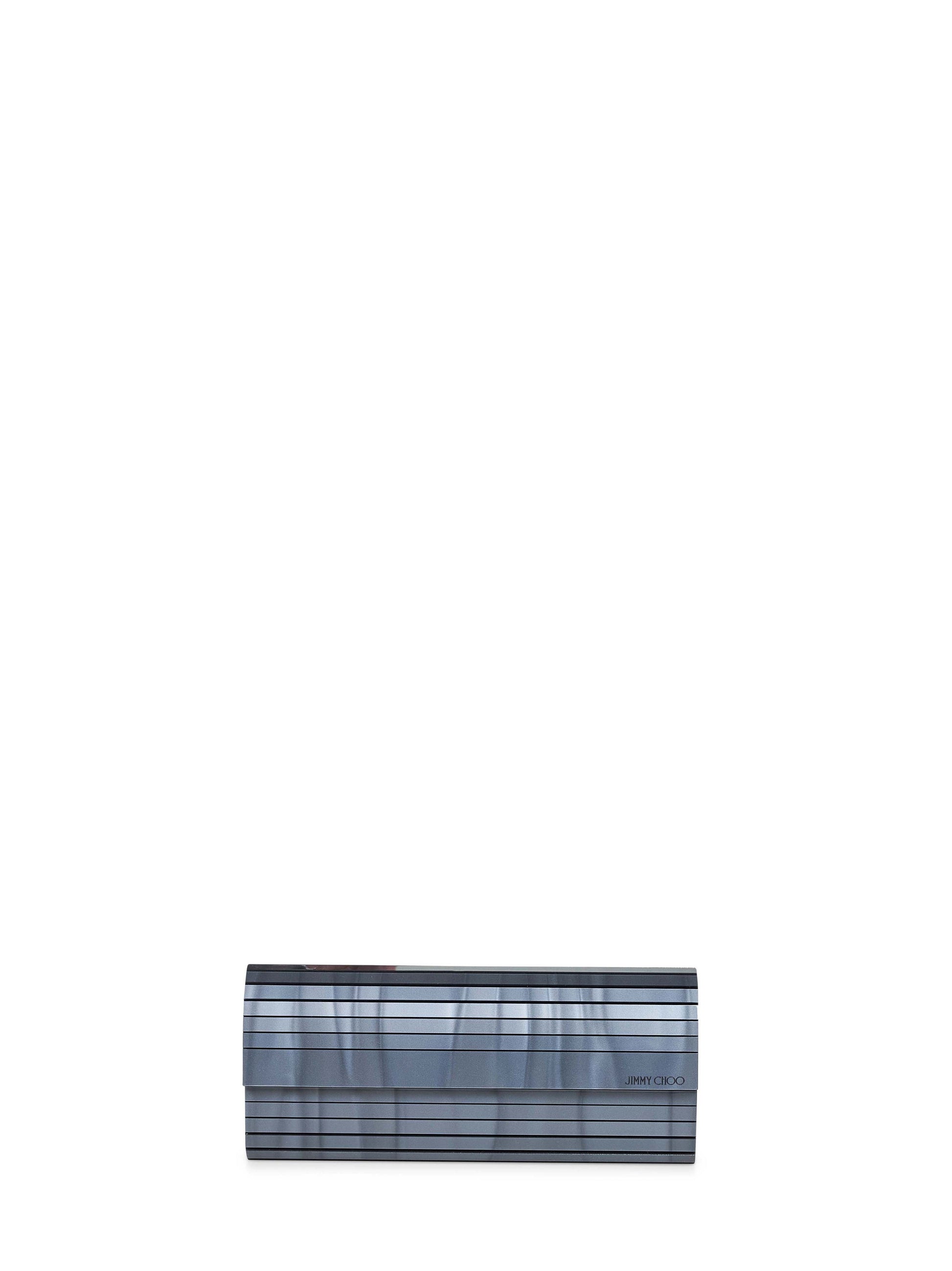 Jimmy Choo Women Grey Mother-Of-Pearl Sweetie Shoulder Bag JIMMY CHOO