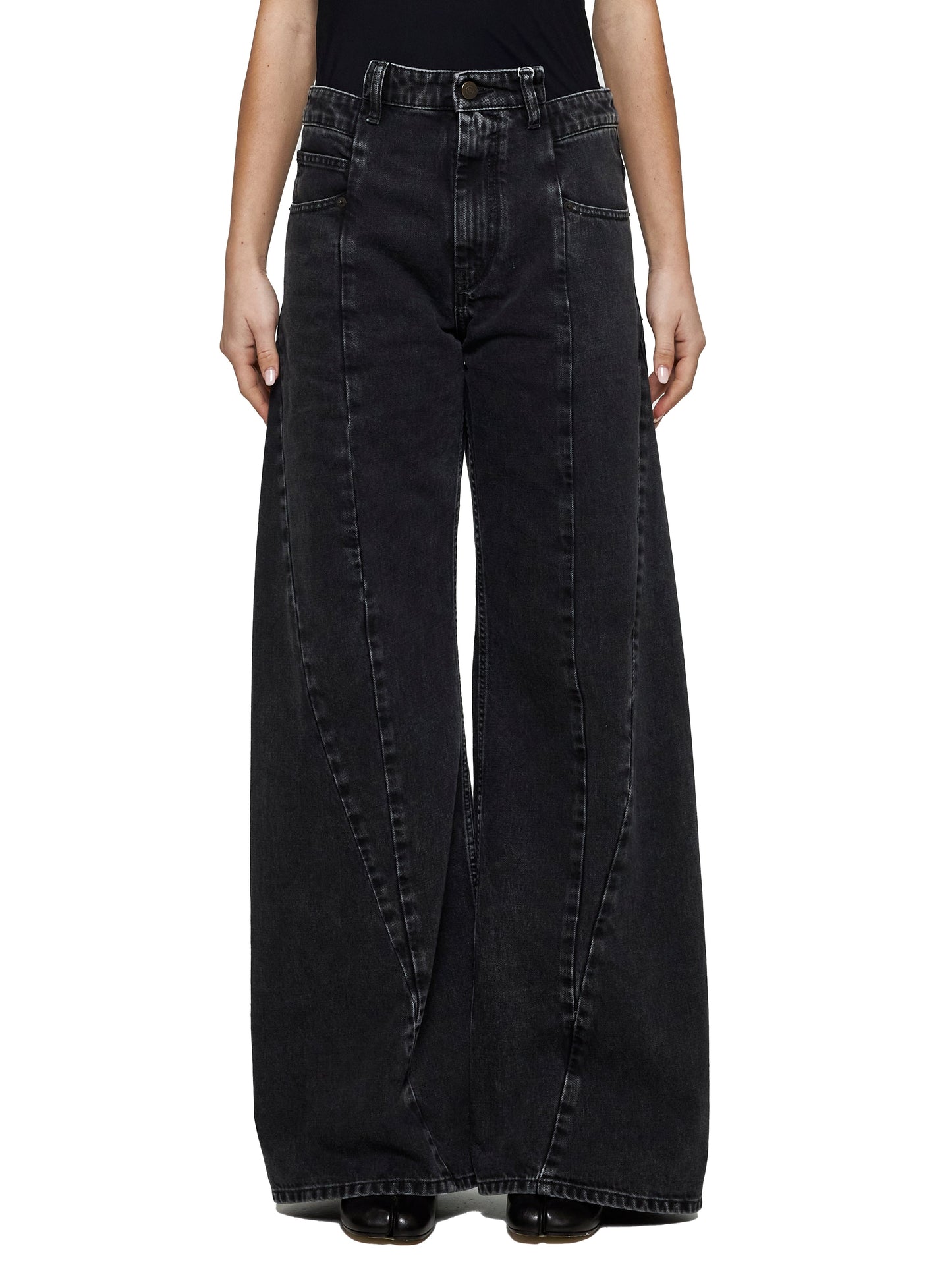 Maison Margiela Women Black Decortiqué Jeans MAISON MARGIELA