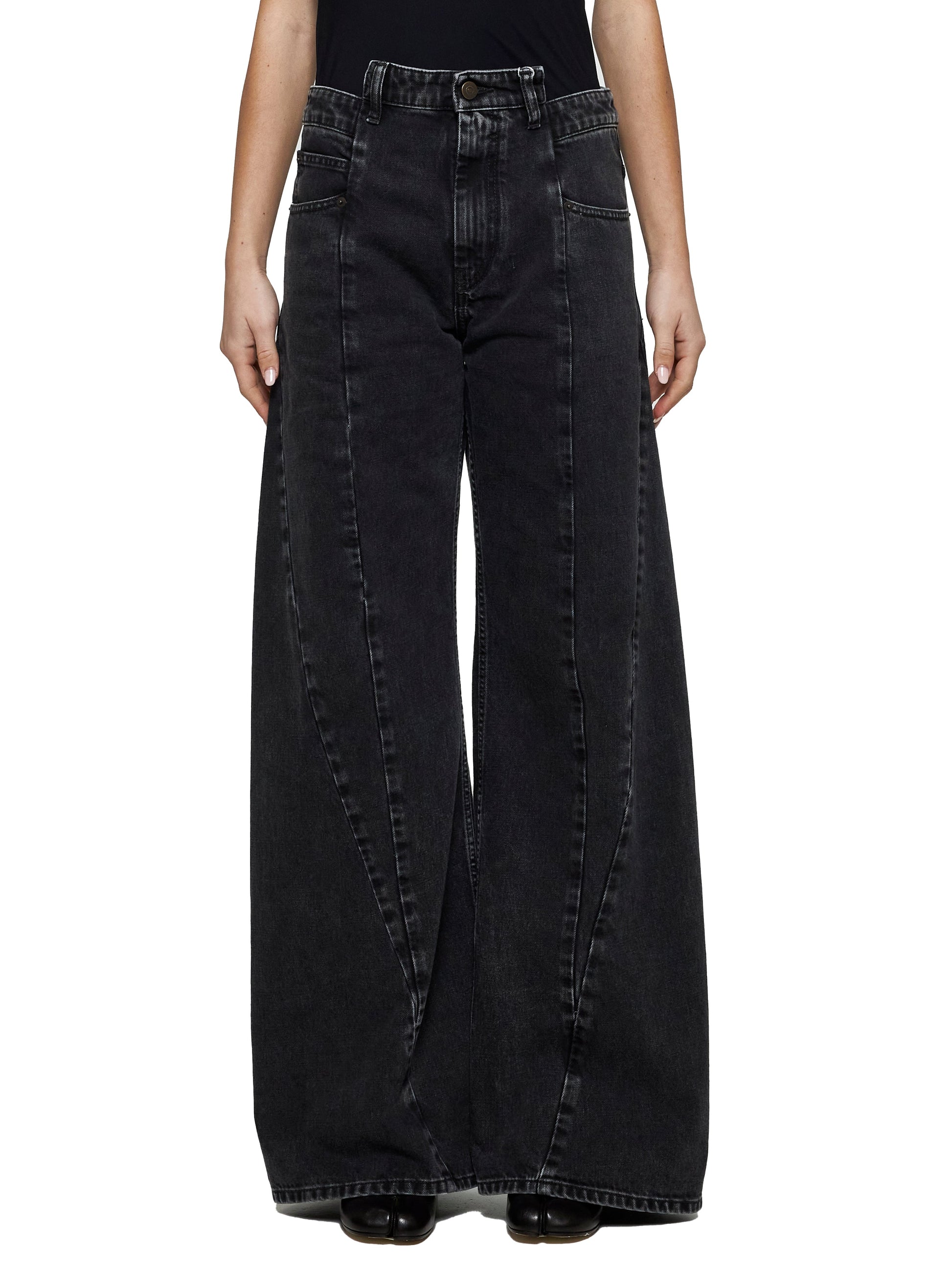 Maison Margiela Women Black Decortiqué Jeans MAISON MARGIELA
