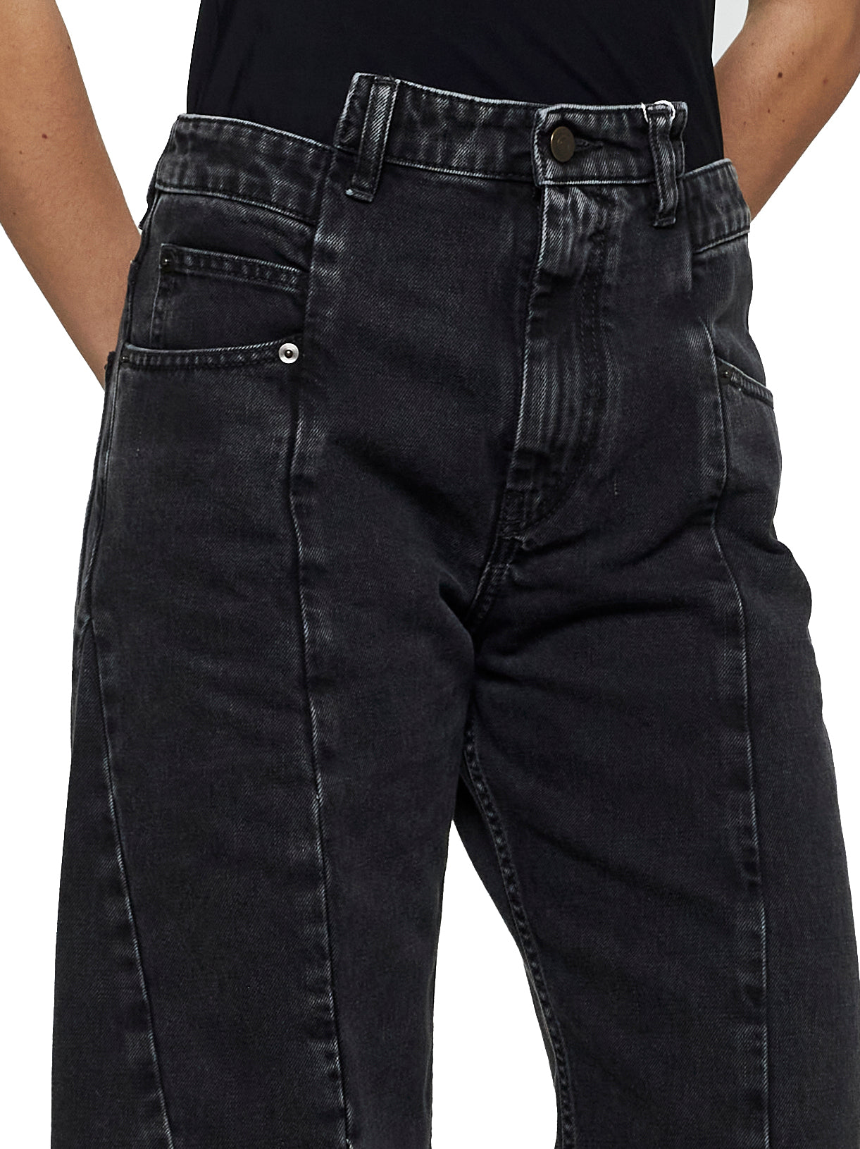 Maison Margiela Women Black Decortiqué Jeans MAISON MARGIELA