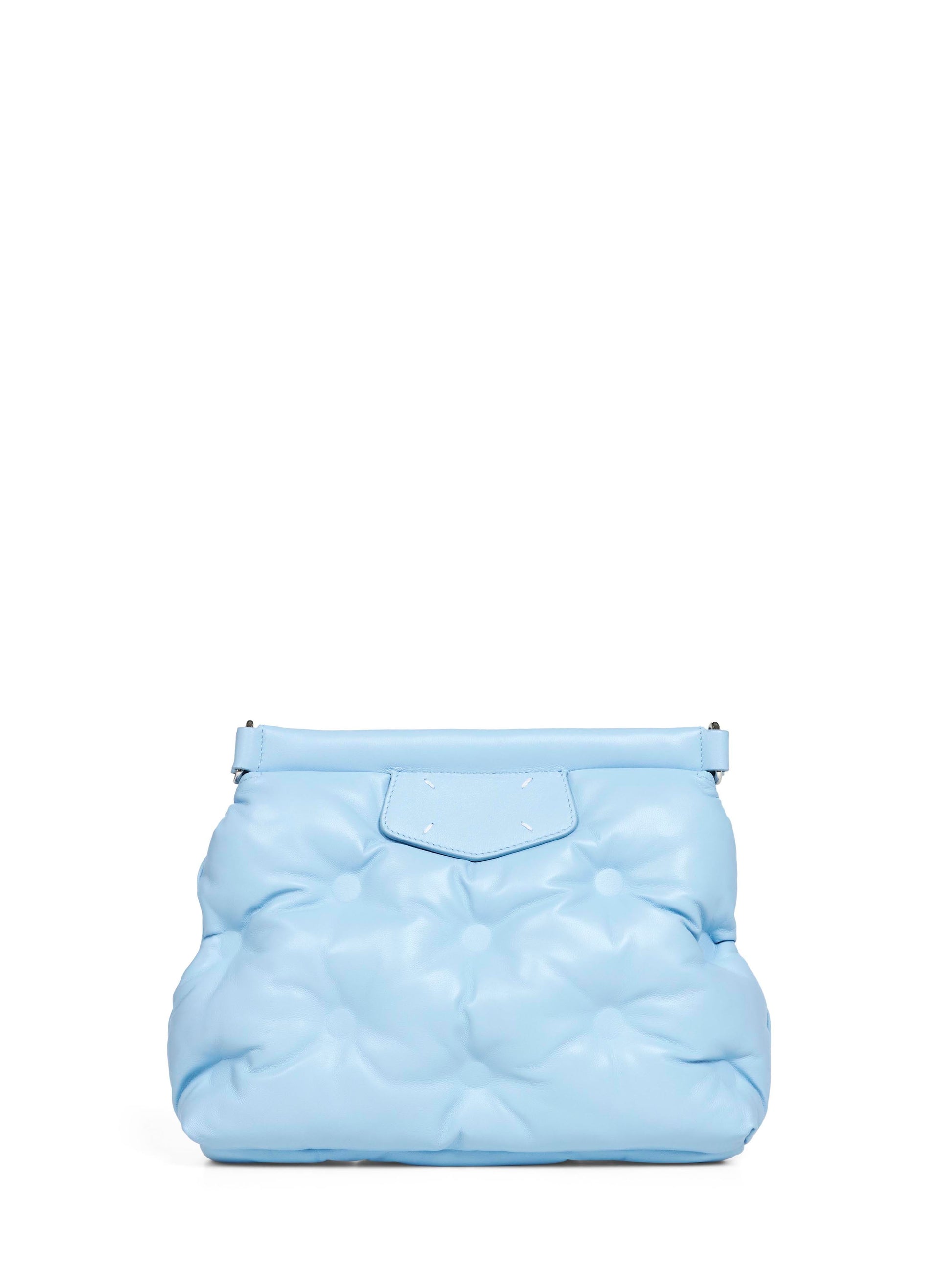 Maison Margiela Women Light Blue Glam Slam Classique Small Clutch Bag MAISON MARGIELA