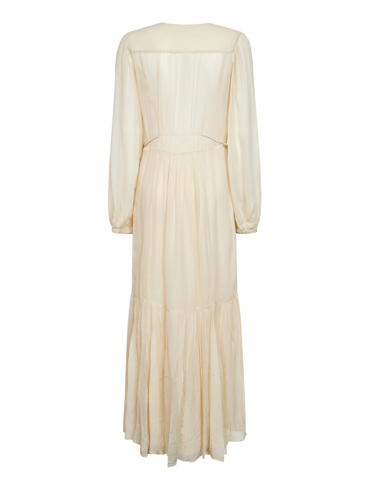 Marant Etoile Women Ecru Muslin Briane Maxi Dress ISABEL MARANT ETOILE