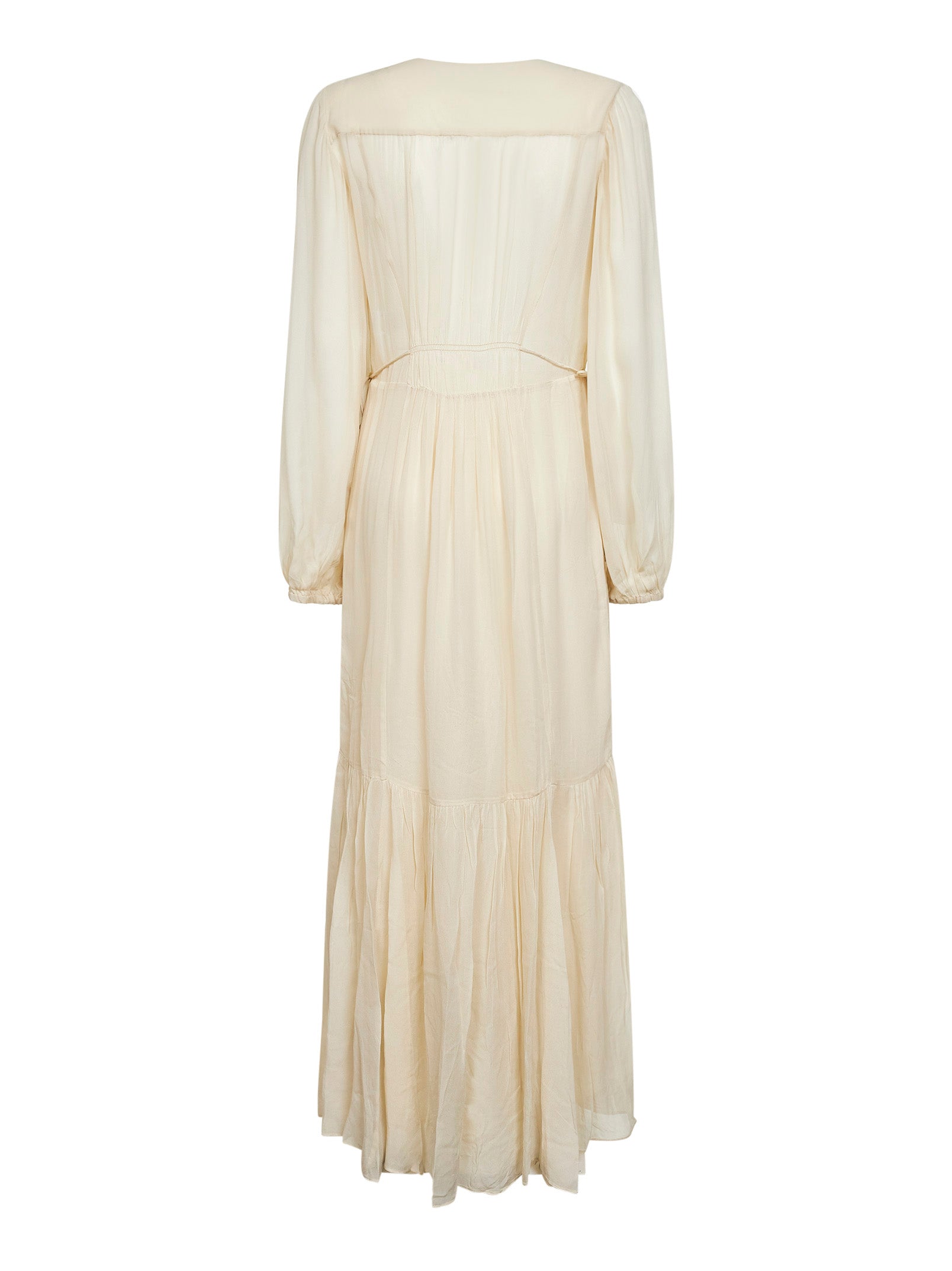 Marant Etoile Women Ecru Muslin Briane Maxi Dress ISABEL MARANT ETOILE