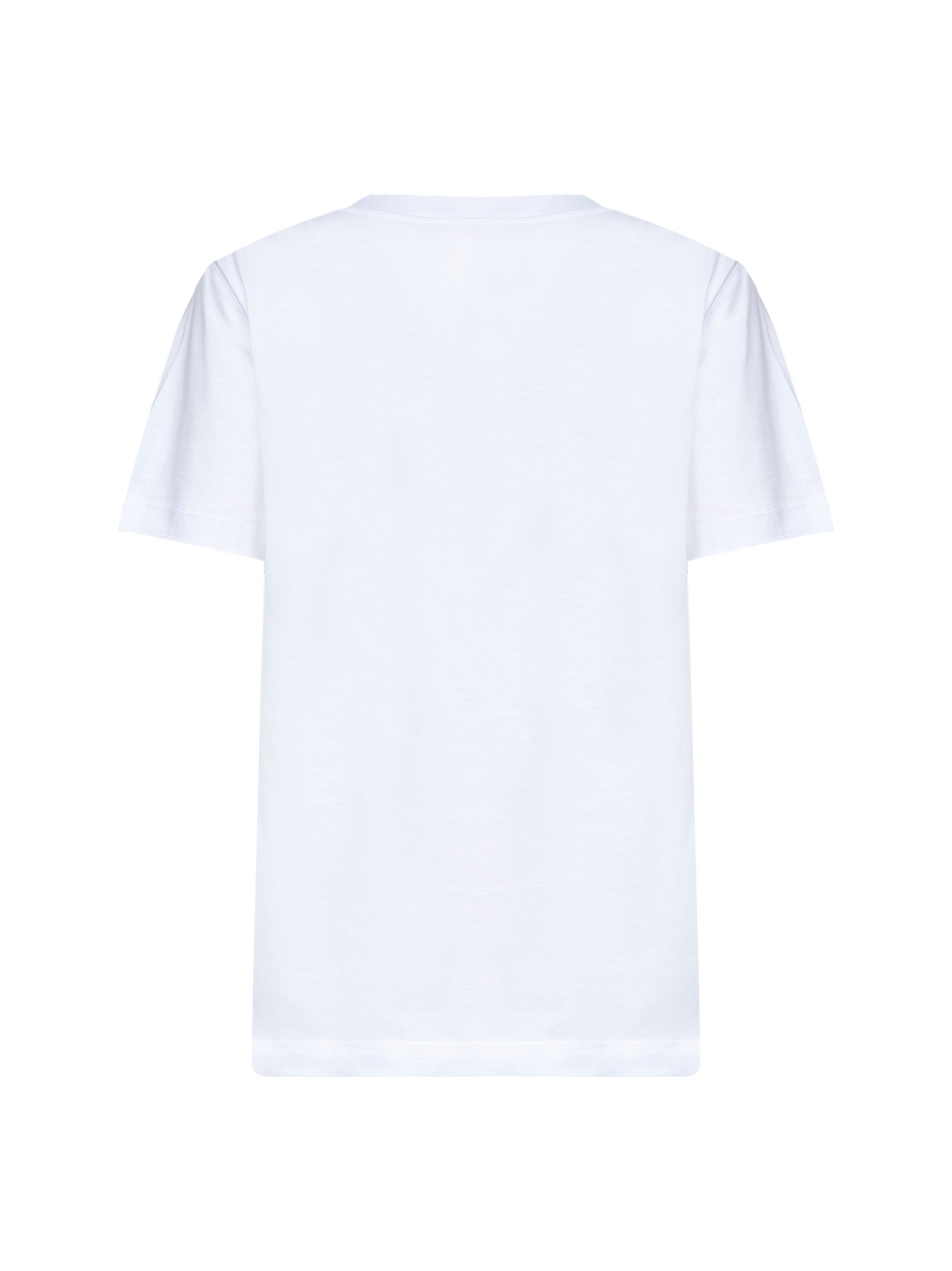 Marni Women White Cotton Logo T-Shirt MARNI