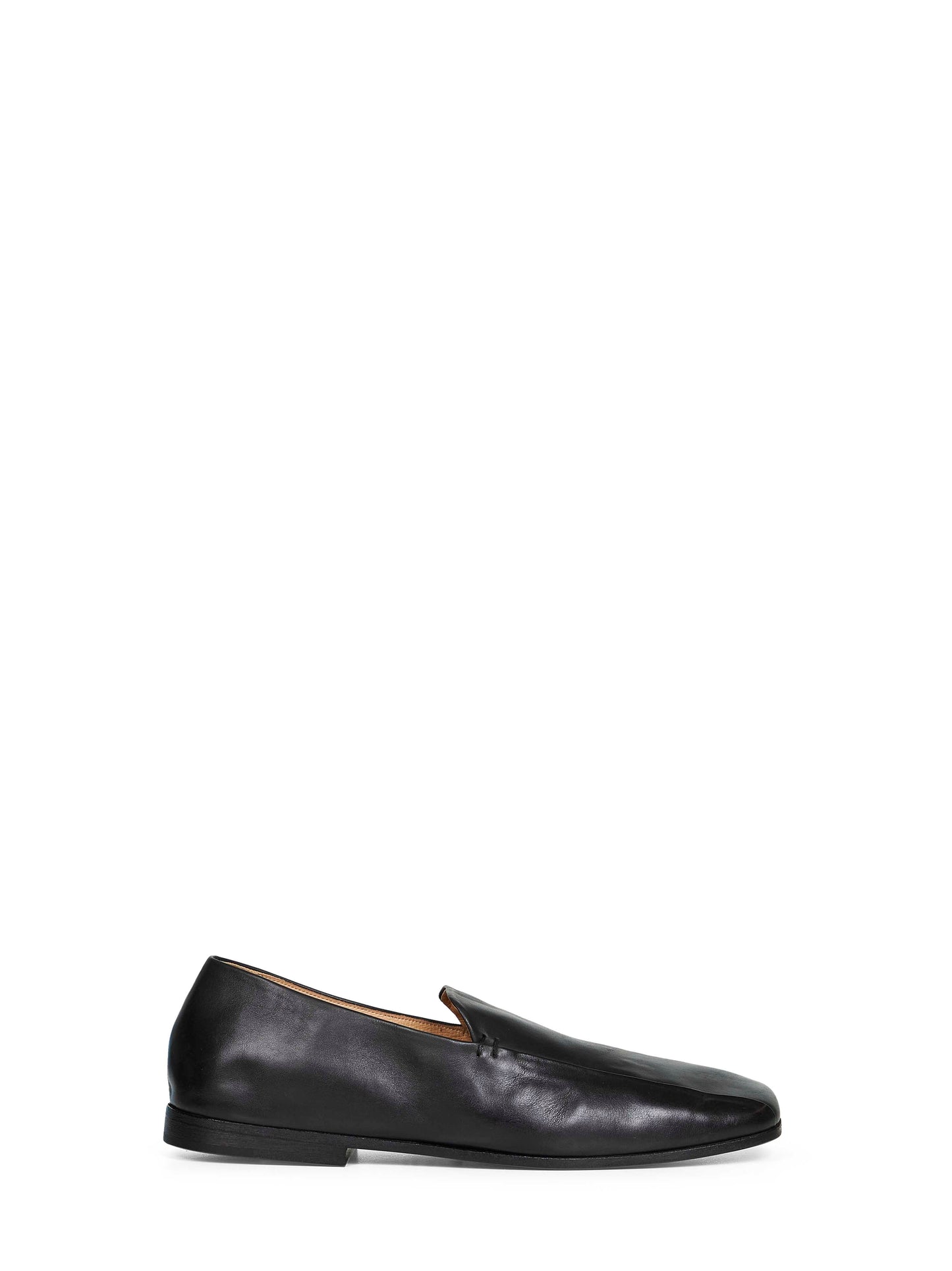 Marsell Men Black Smooth Leather Loafers MARSELL