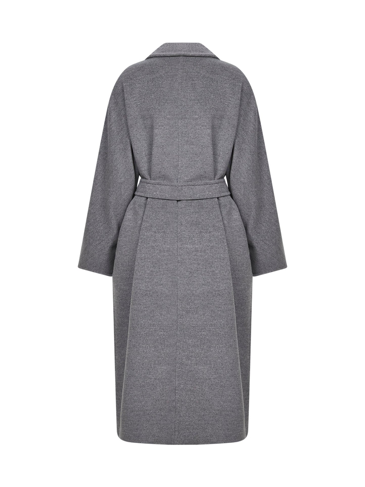 Max Mara Women Grey Madame 101801 Icon Coat Belted Coat MAX MARA