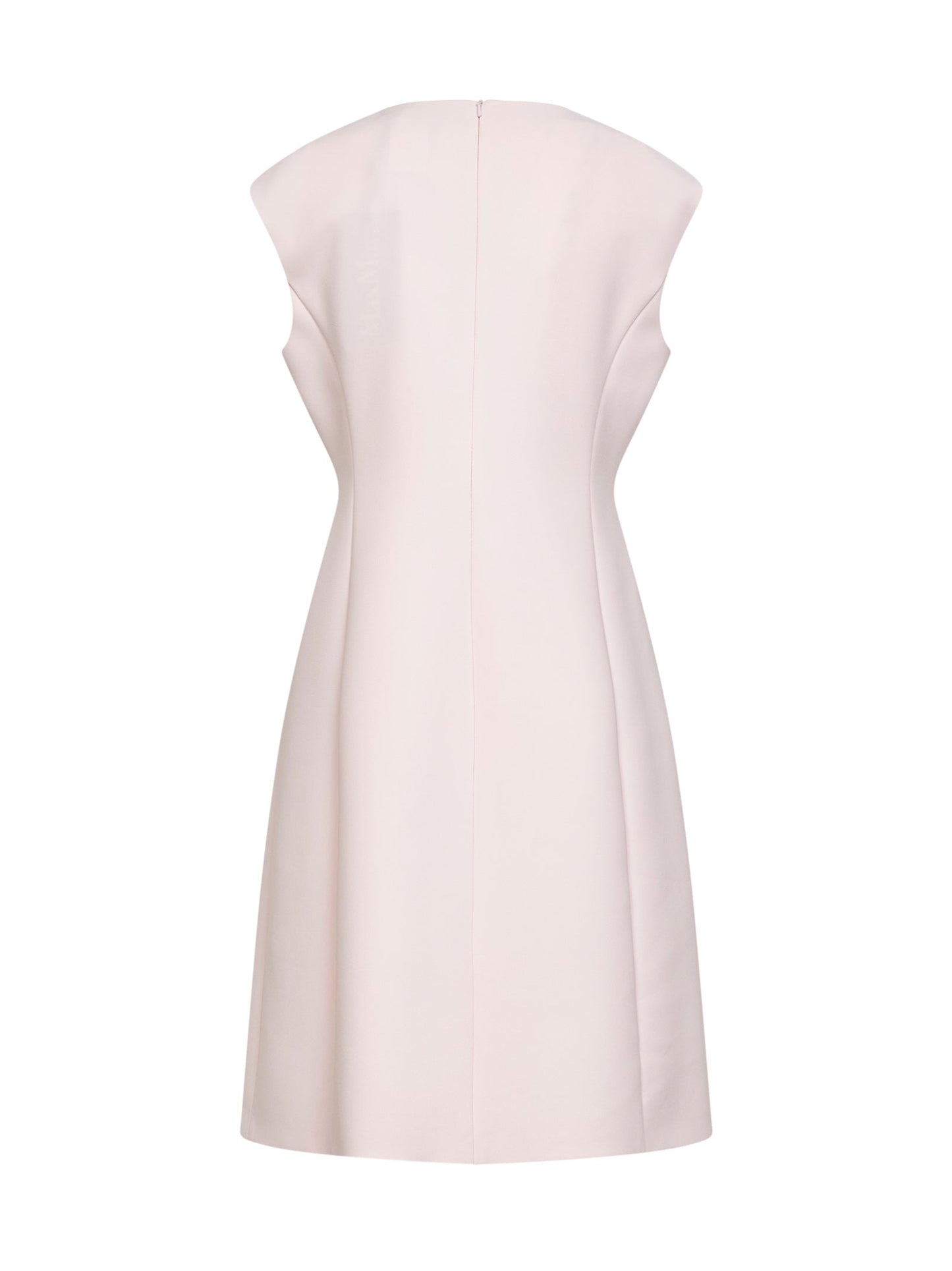 Max Mara Studio Women Pink Cady Mstgiunto Short Princess-Line Dress MAX MARA STUDIO