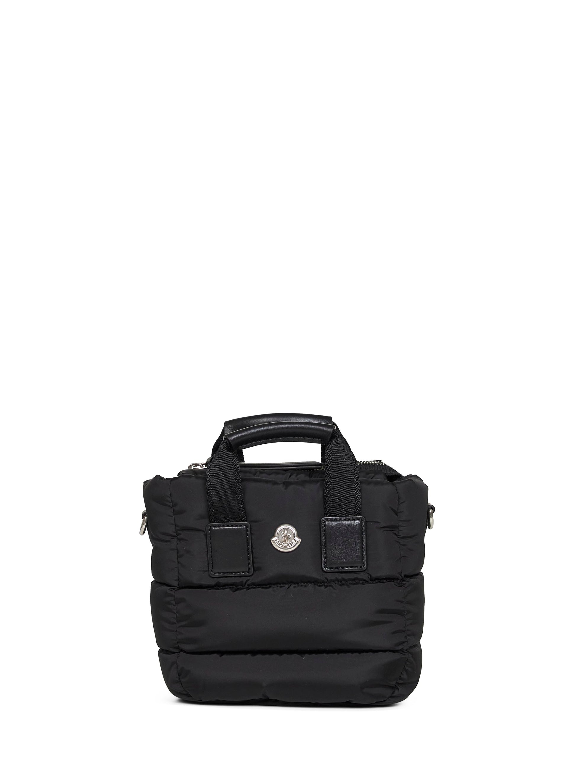 Moncler Women Black Micro Caradoc Tote Bag MONCLER