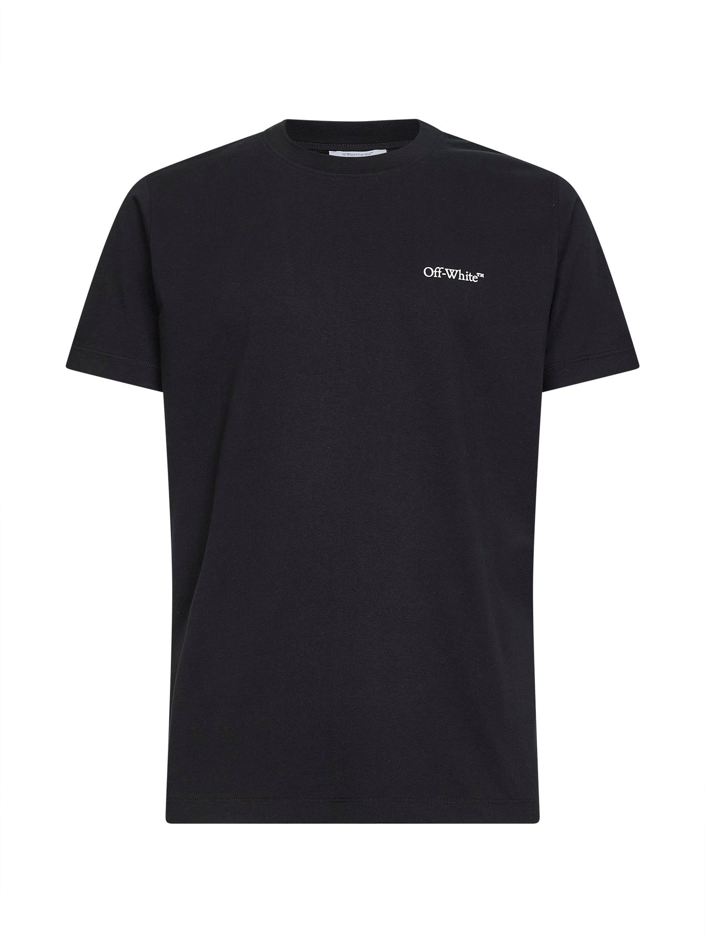 Off White Men Black Jersey Metal Arrow Slim T-Shirt OFF-WHITE