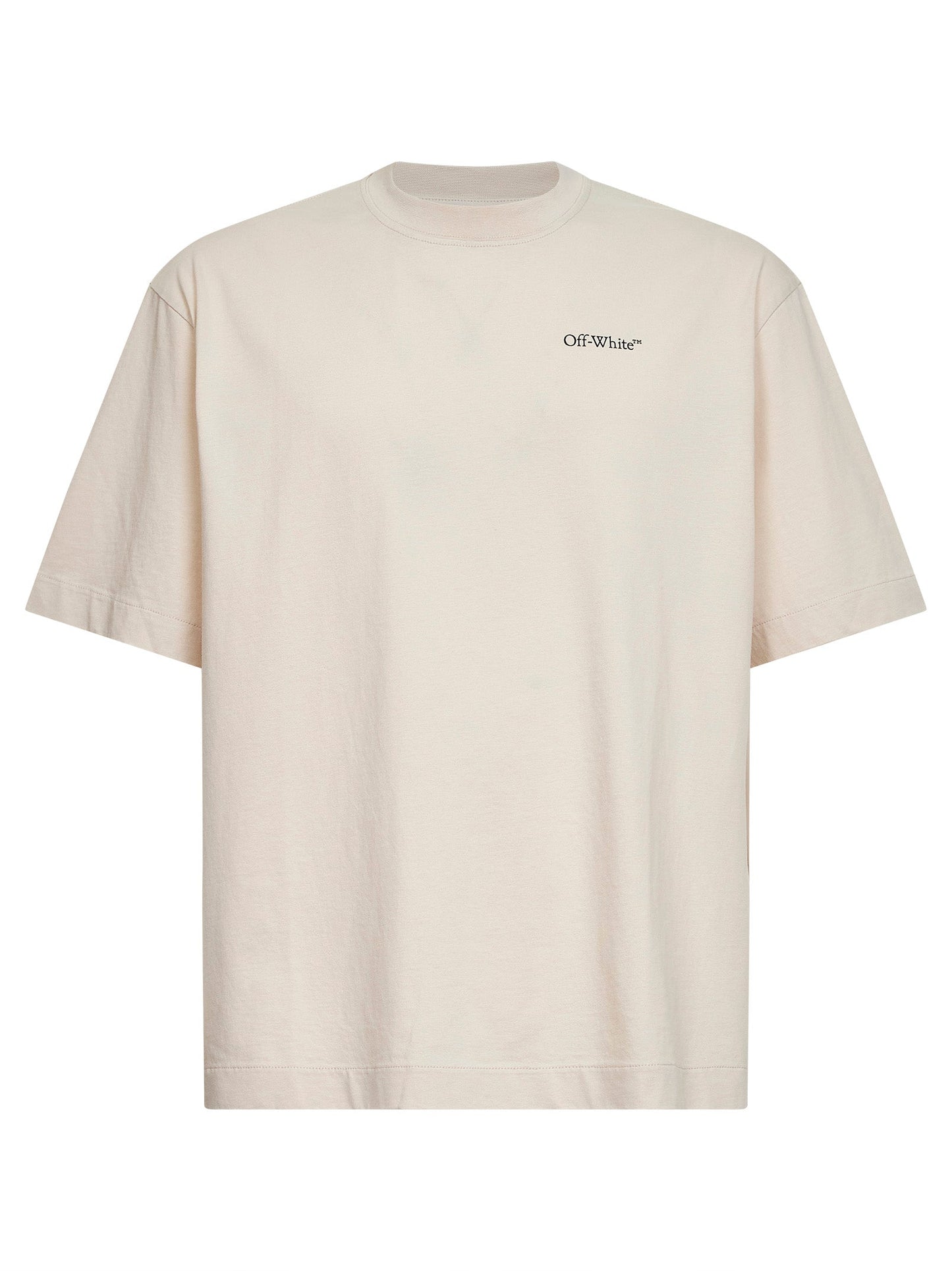 Off White Men Pumice Stone Jersey Half Arrow Skate T-Shirt<Br/> OFF-WHITE