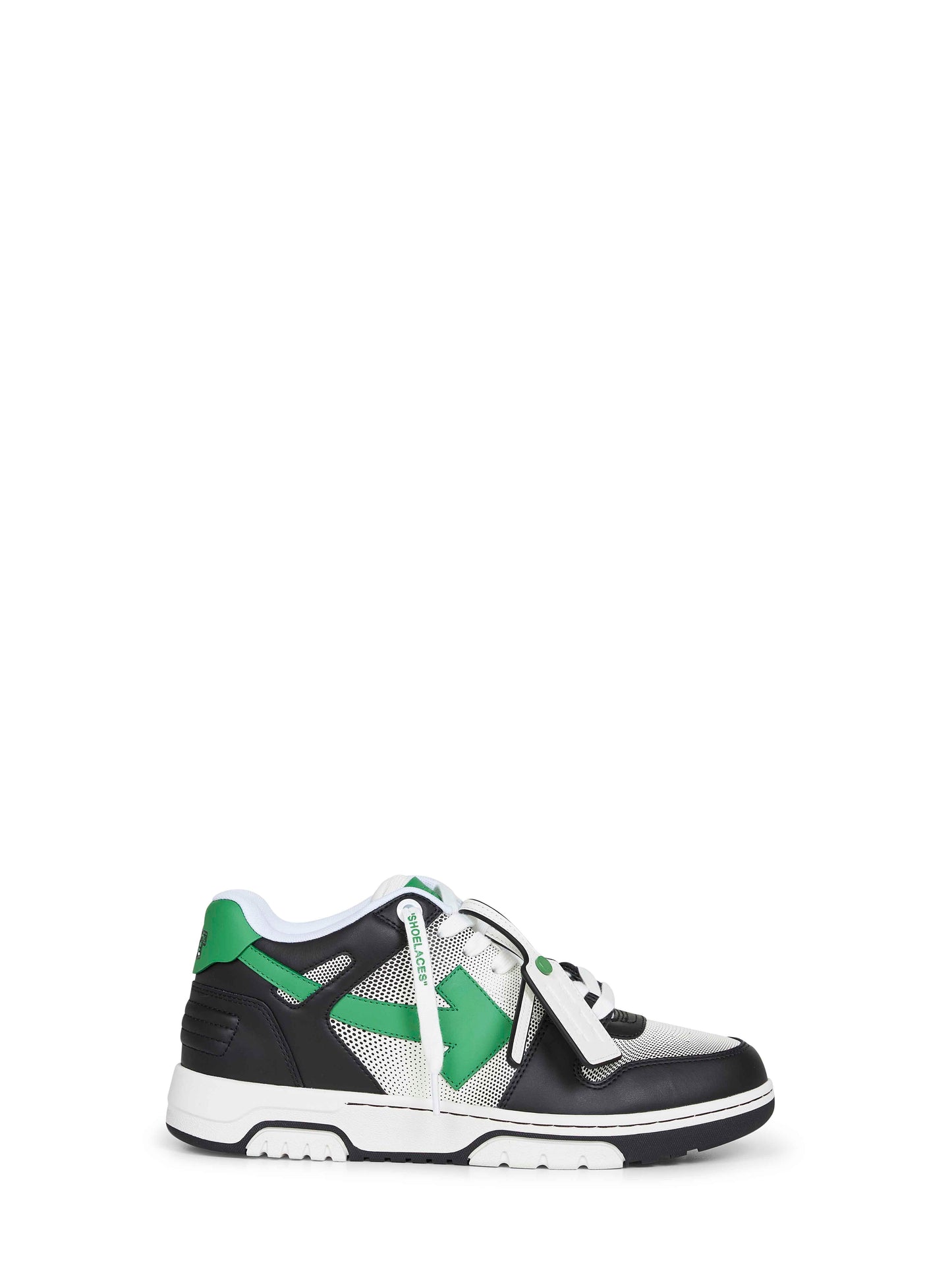 Off White Men Black And Green Out Off Office Calf Gradient Sneakers OFF-WHITE