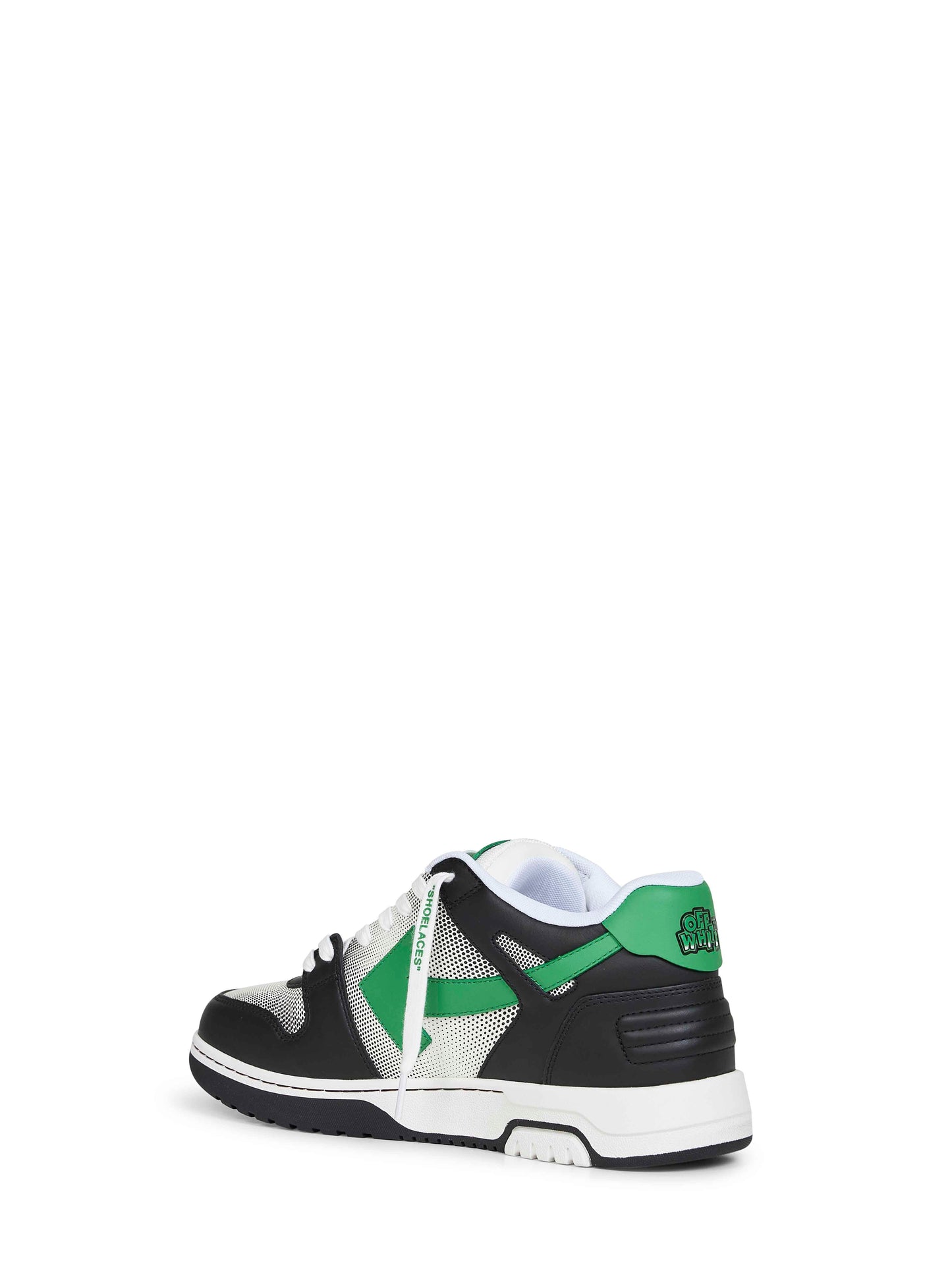 Off White Men Black And Green Out Off Office Calf Gradient Sneakers OFF-WHITE