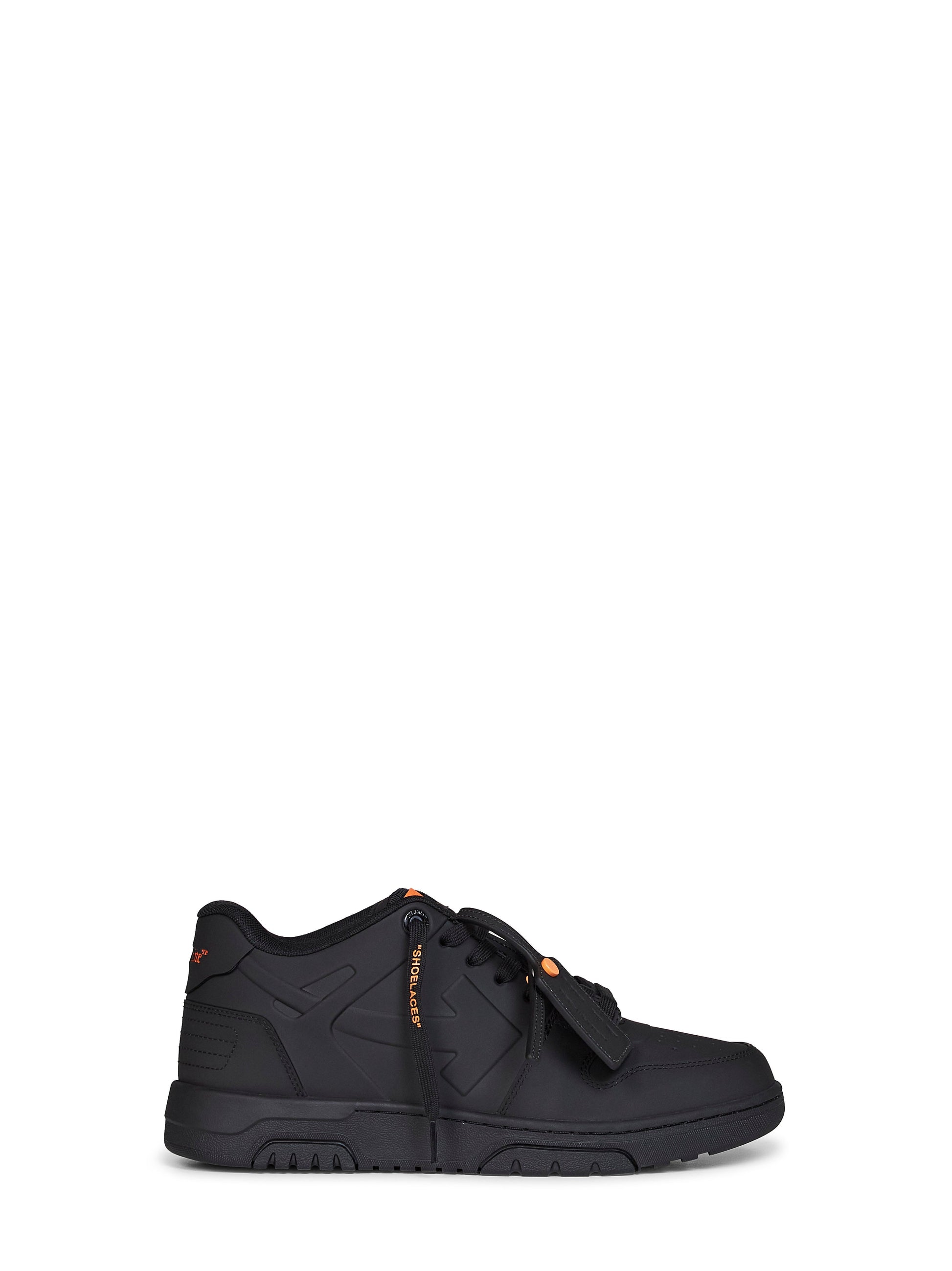 Off White Men Black Out Of Office Molded Sneakers OFF-WHITE