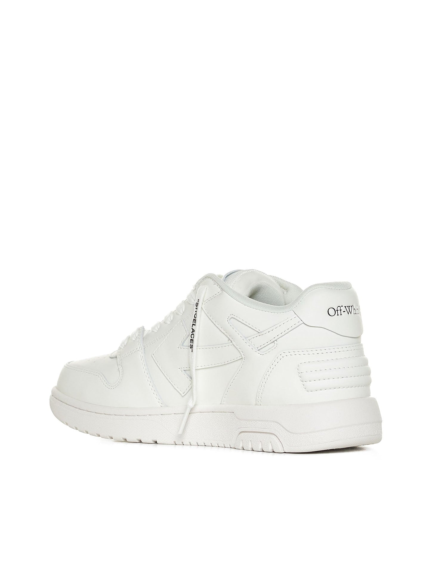 Off White Women "Out Of Office Sneakers In Leather" OFF-WHITE