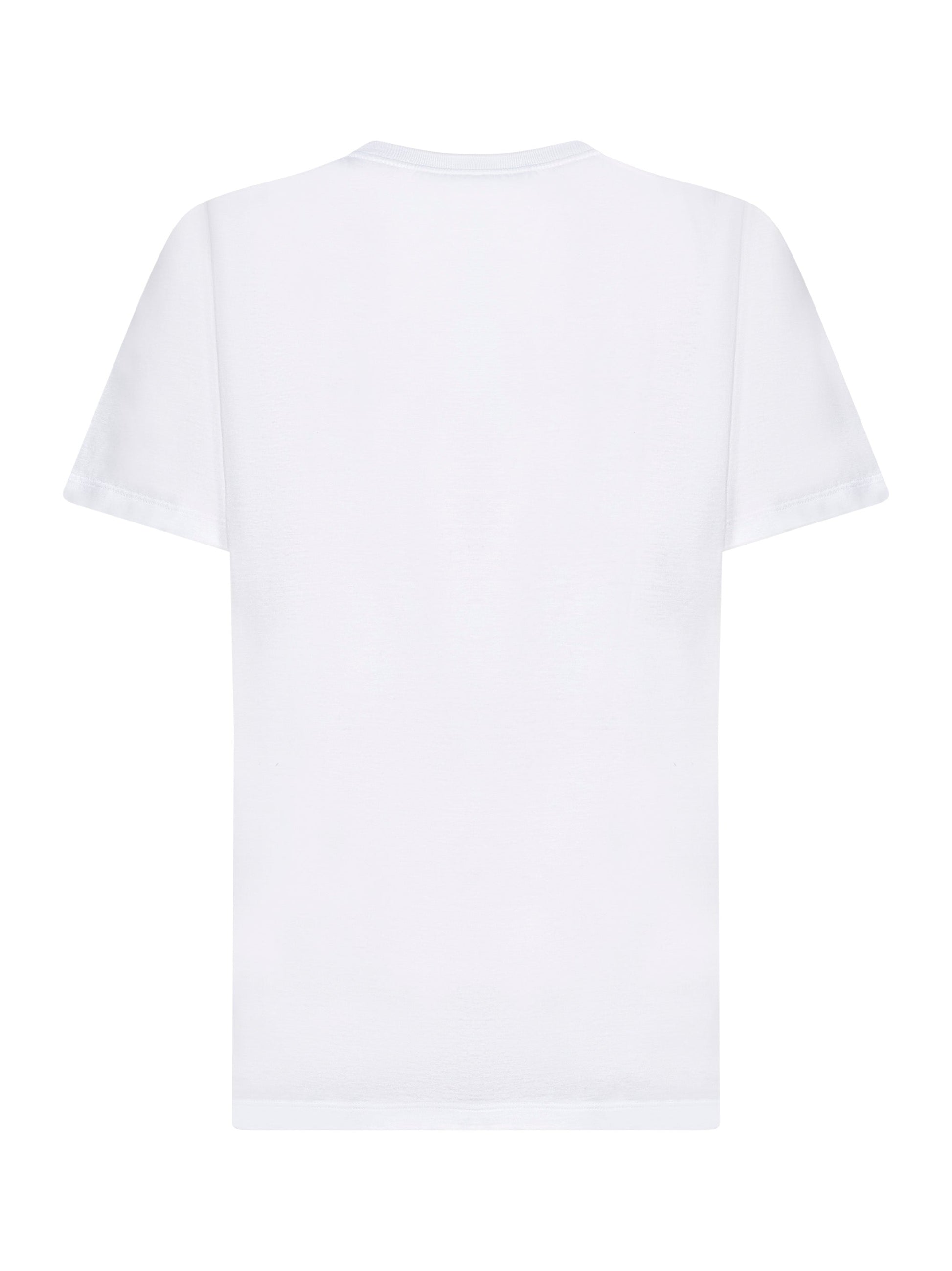 Prada Abbigliamento Women White Jersey Logo T-Shirt PRADA